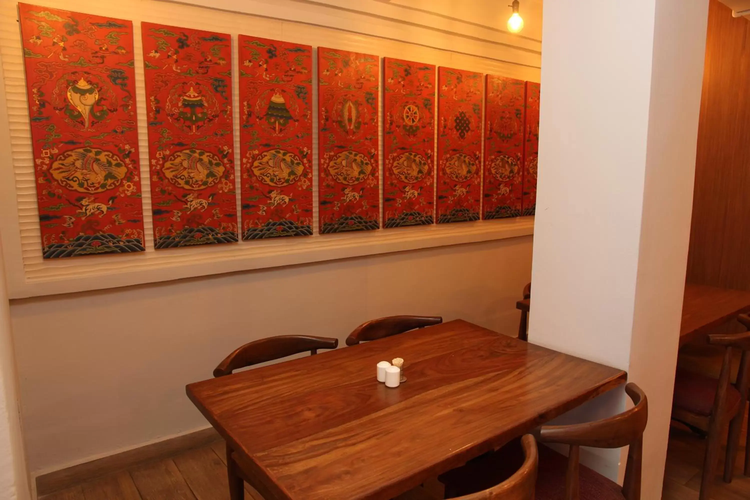 Restaurant/places to eat, Dining Area in Potala Guest House