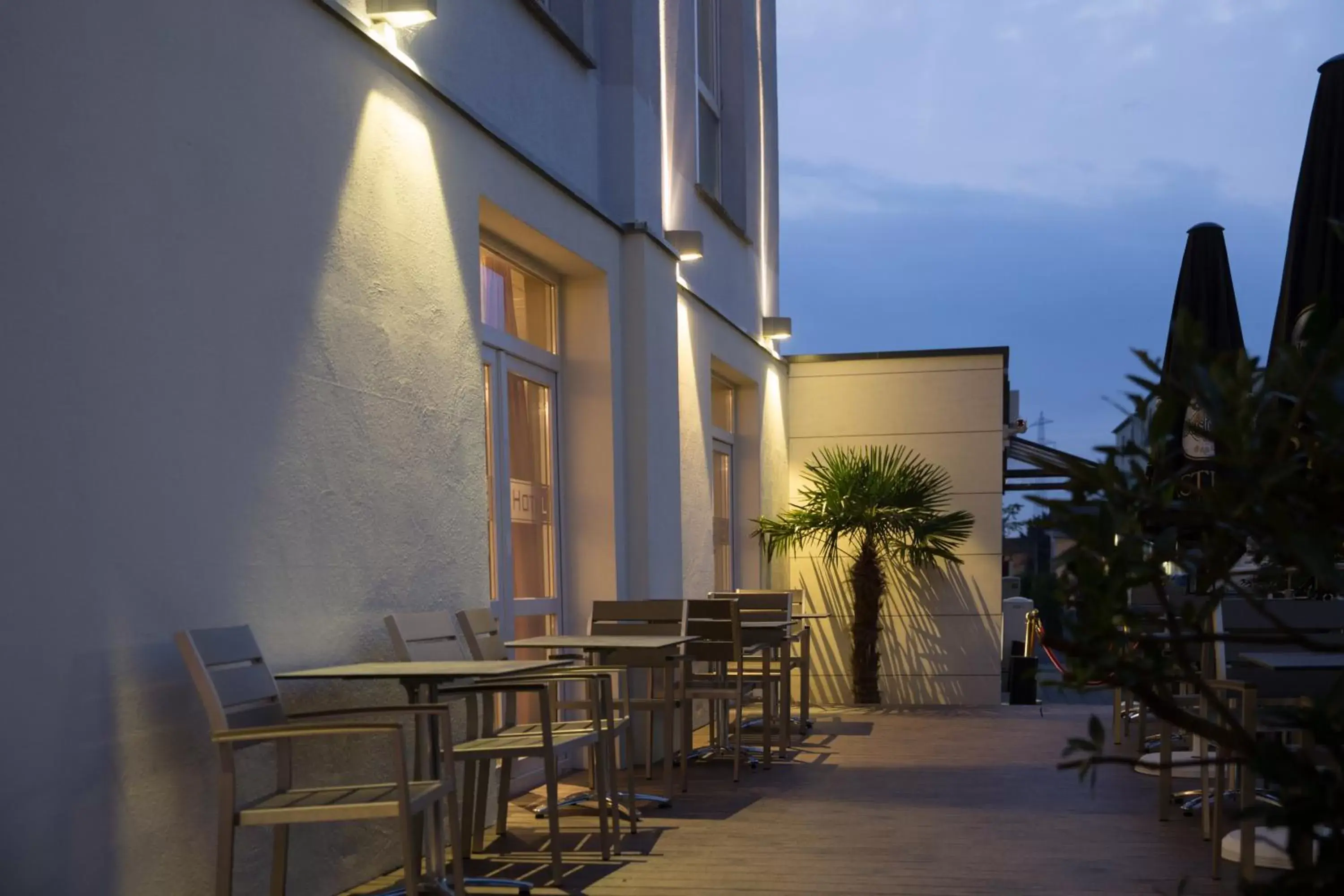 Patio in Goethe Hotel Messe by Trip Inn