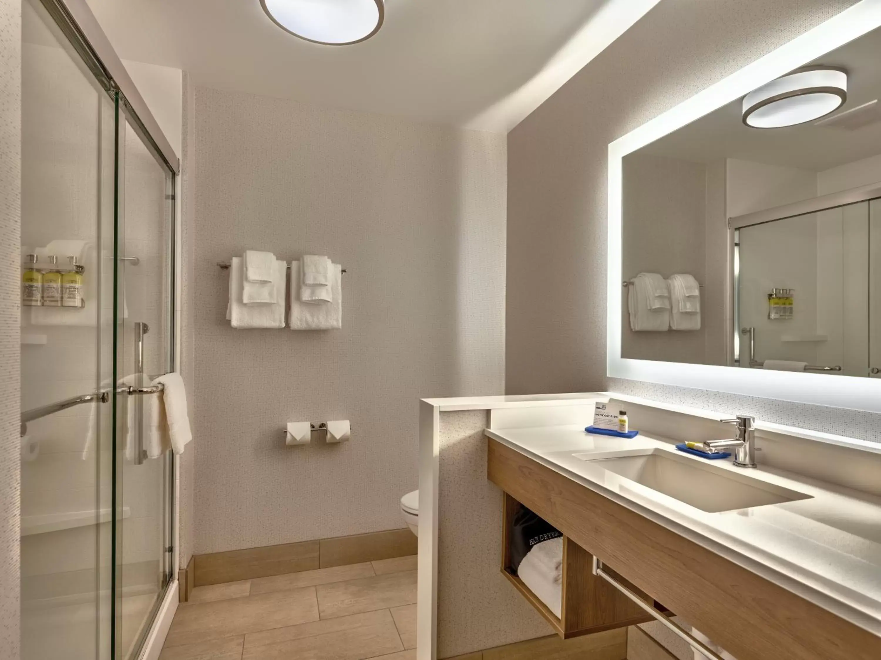Bathroom in Holiday Inn Express & Suites Salem North - Keizer, an IHG Hotel