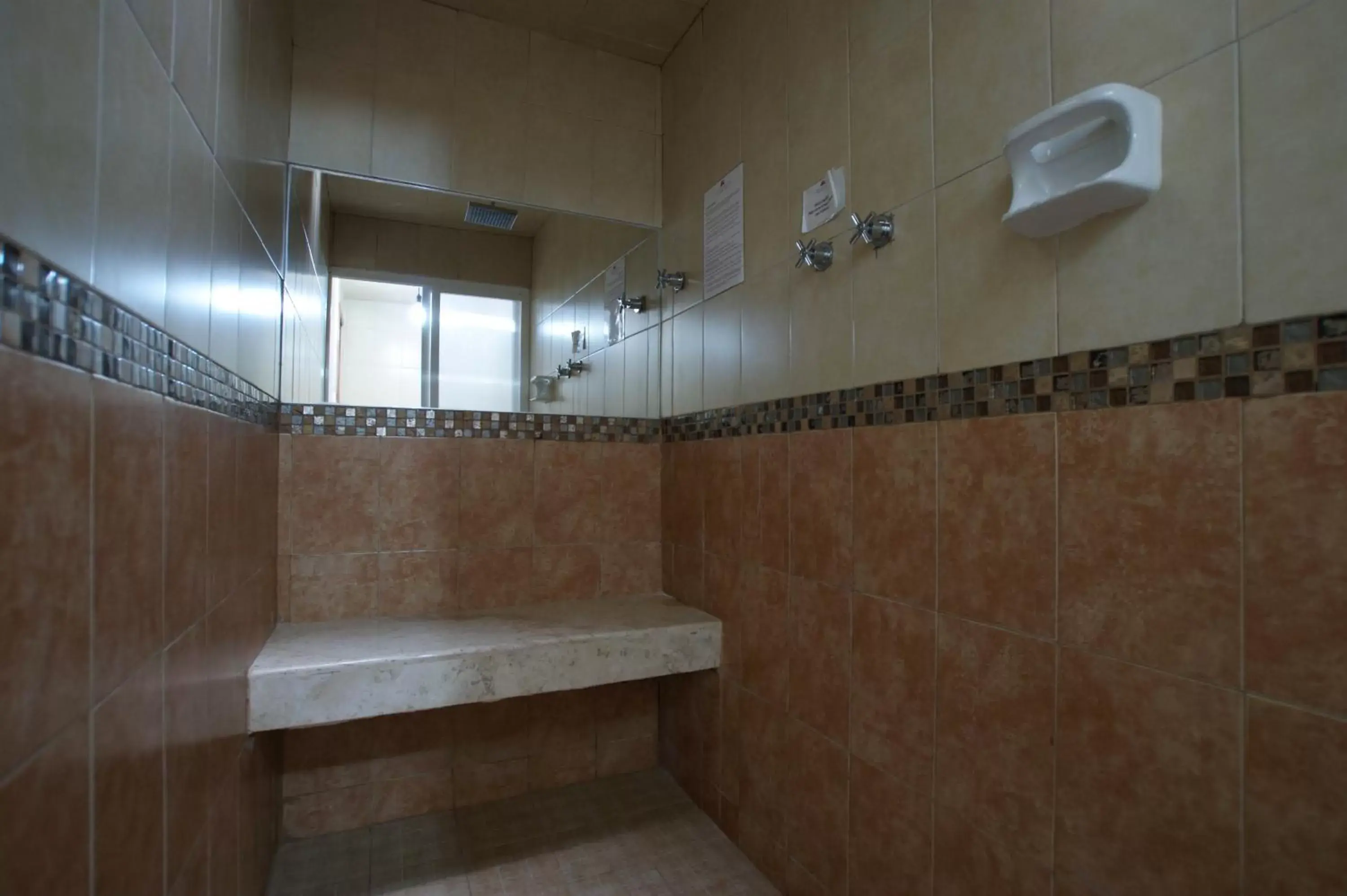 Sauna, Bathroom in Hotel Azucena