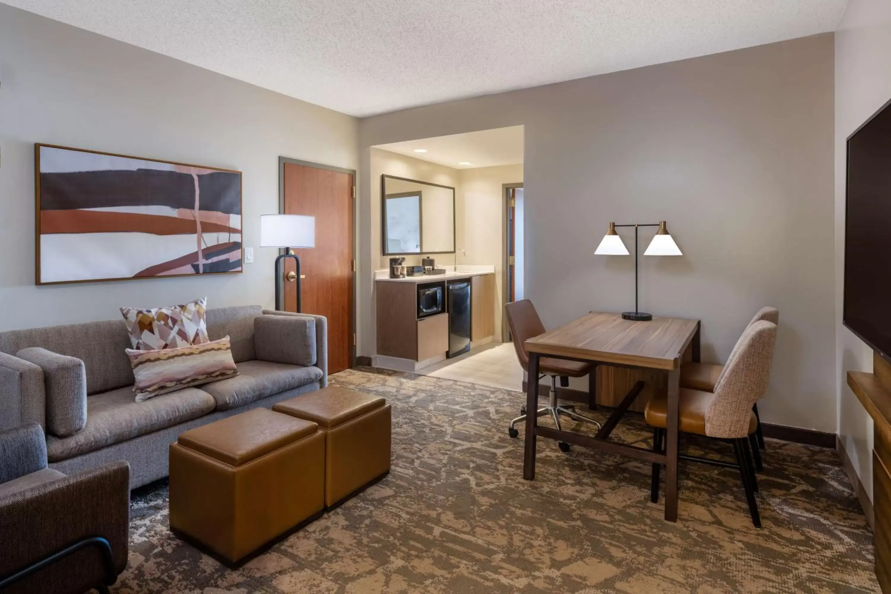 Living room, Seating Area in Embassy Suites by Hilton Albuquerque