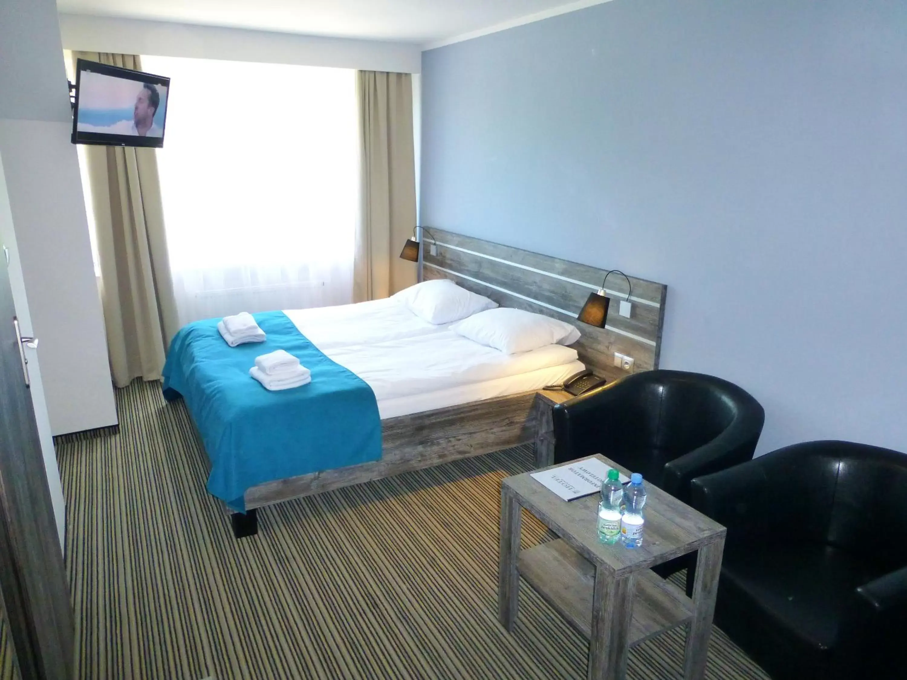 Deluxe Double Room with Balcony in Hotel Giżycko Deluxe Double Room with Balcony in Hotel Giżycko