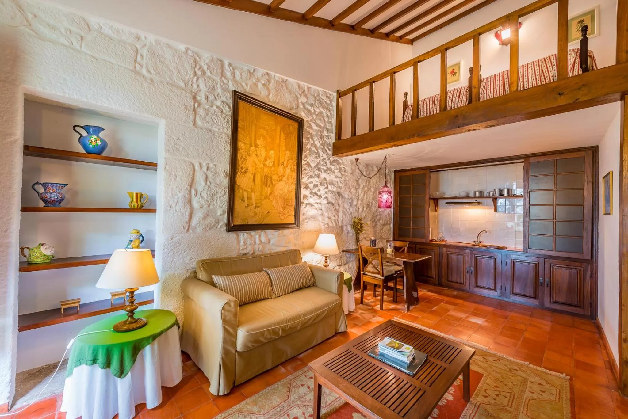 Living room in Paço de Calheiros - Turismo de Habitação