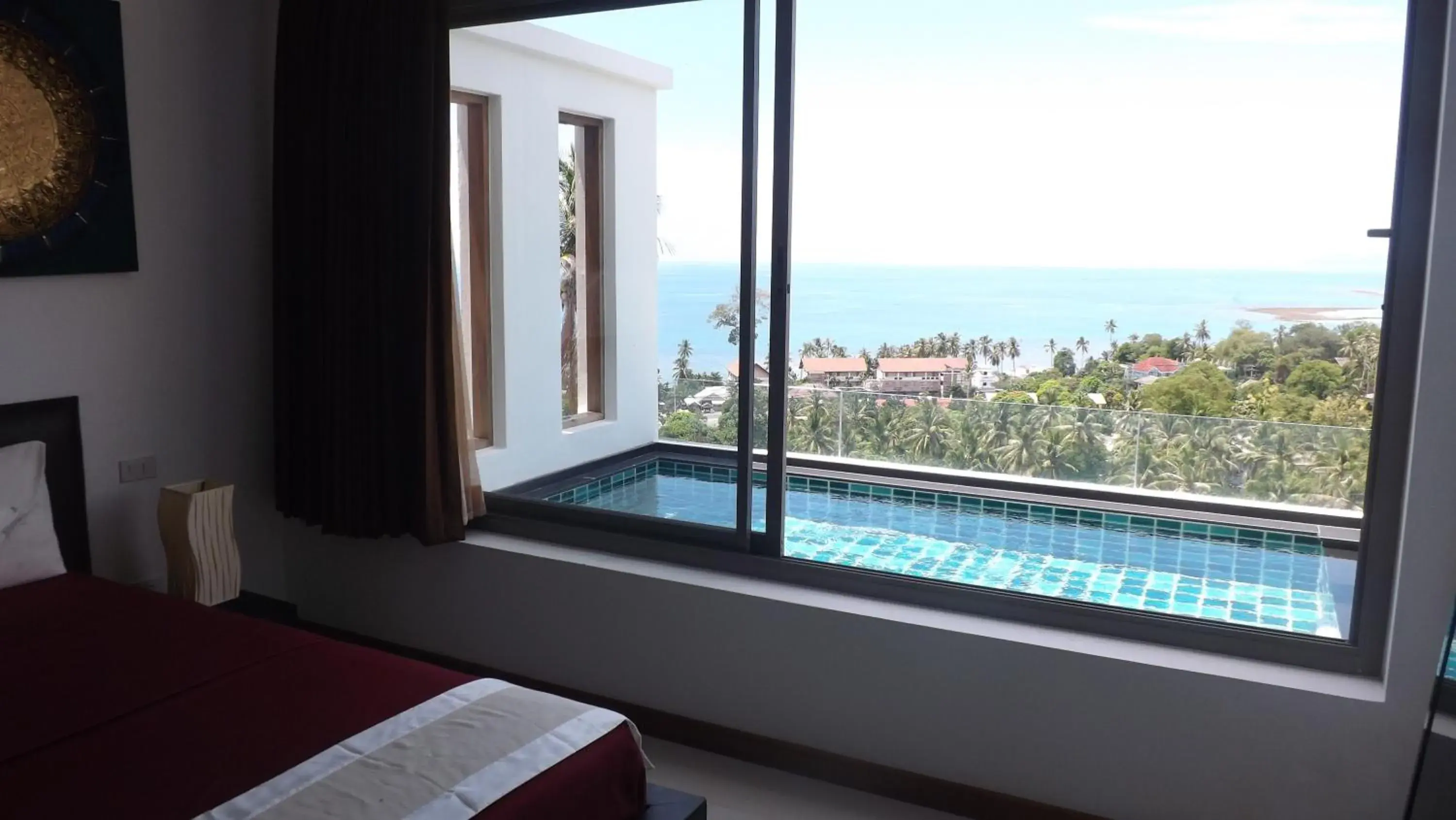 View (from property/room), Pool View in Tropical Sea View Residence