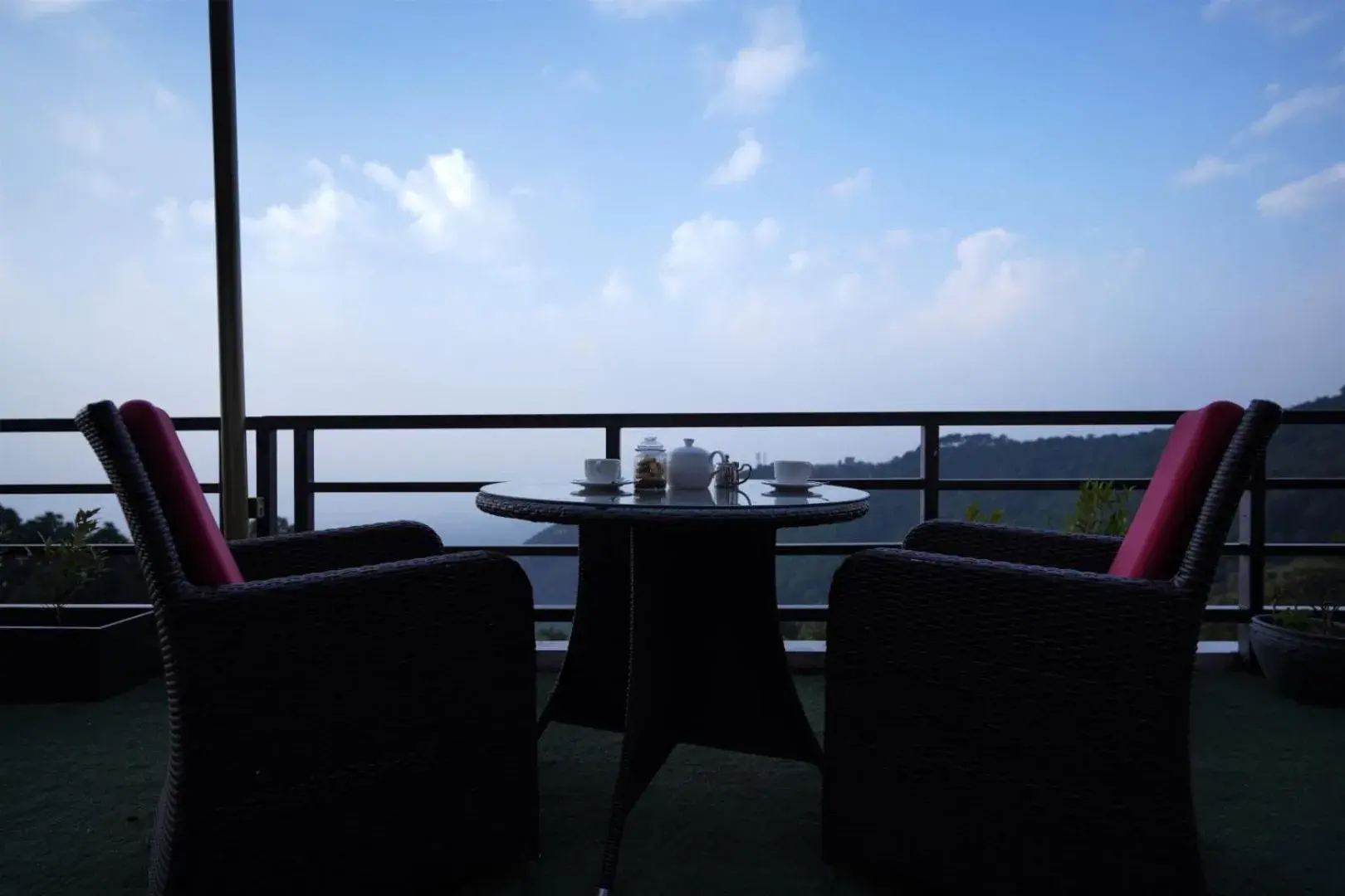 Balcony/Terrace in Indraprastha Spa Resort