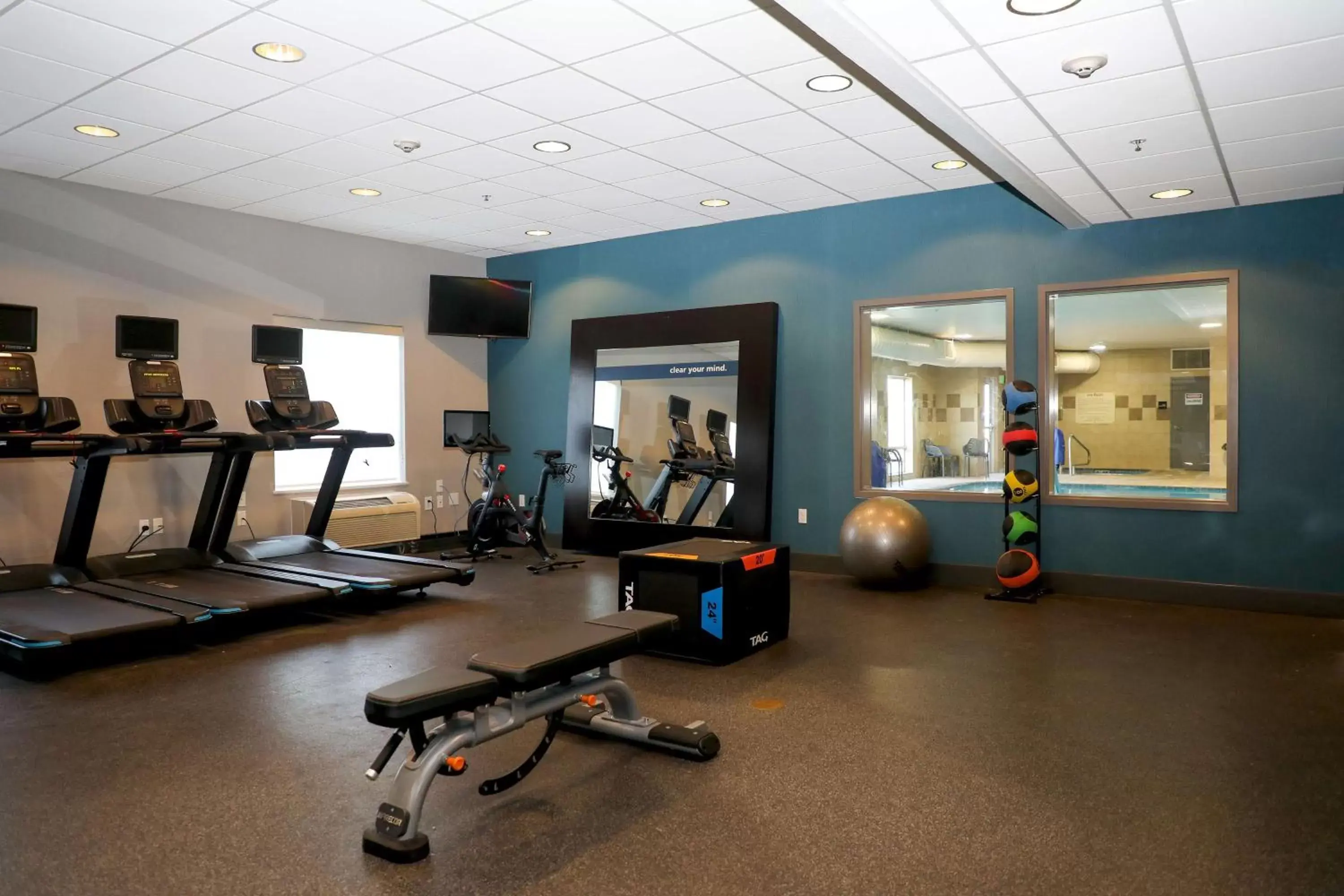 Fitness centre/facilities, Fitness Center/Facilities in Hampton Inn Ellensburg