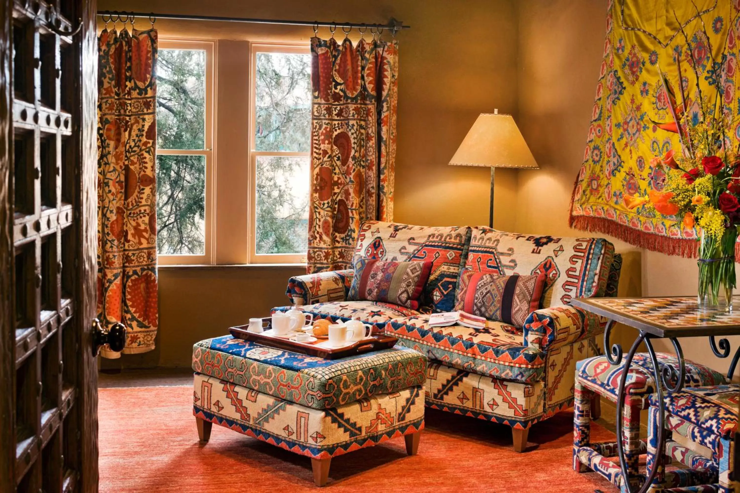 Seating Area in The Inn of Five Graces