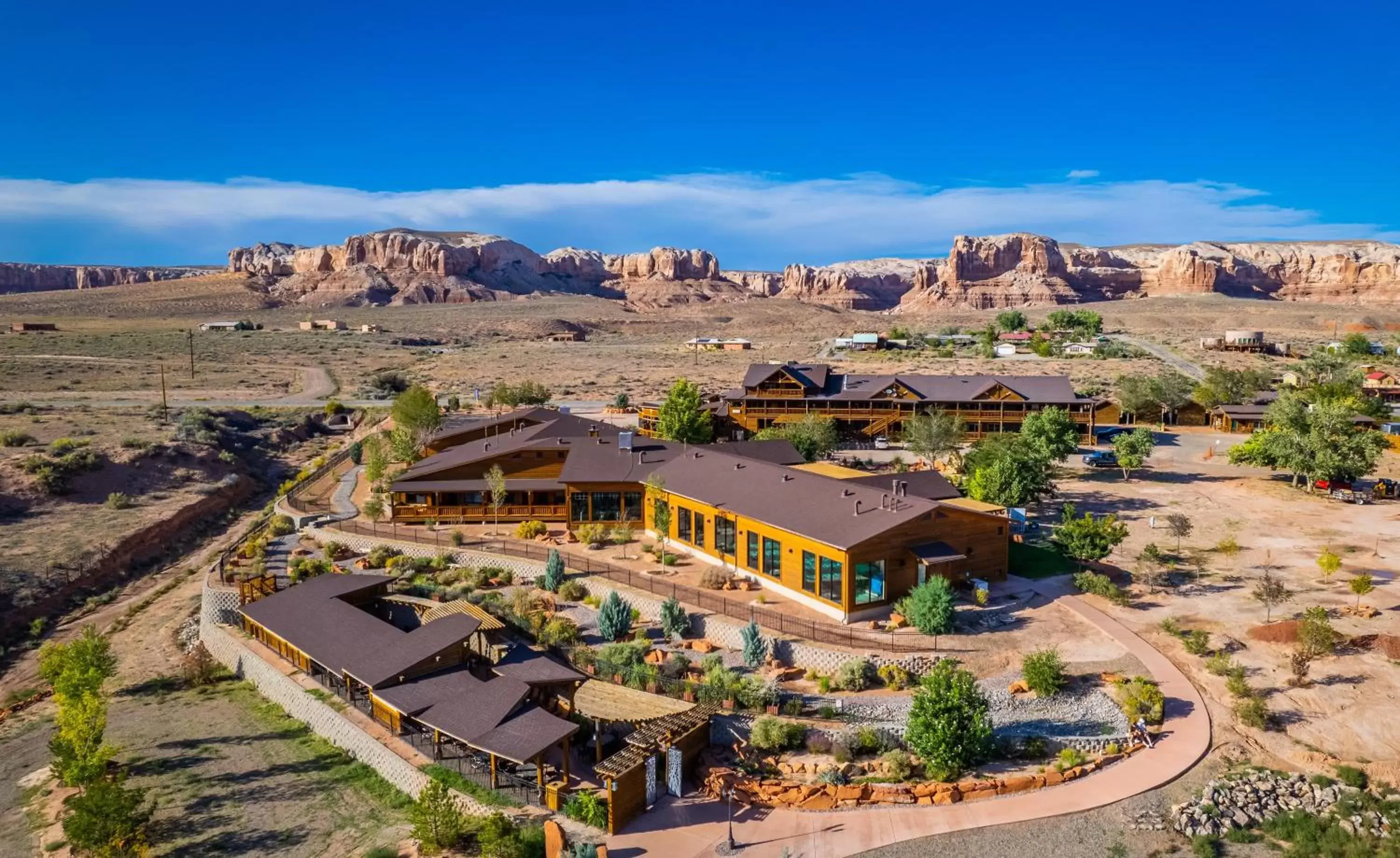 View (from property/room), Bird's-eye View in Desert Rose Resort & Cabins