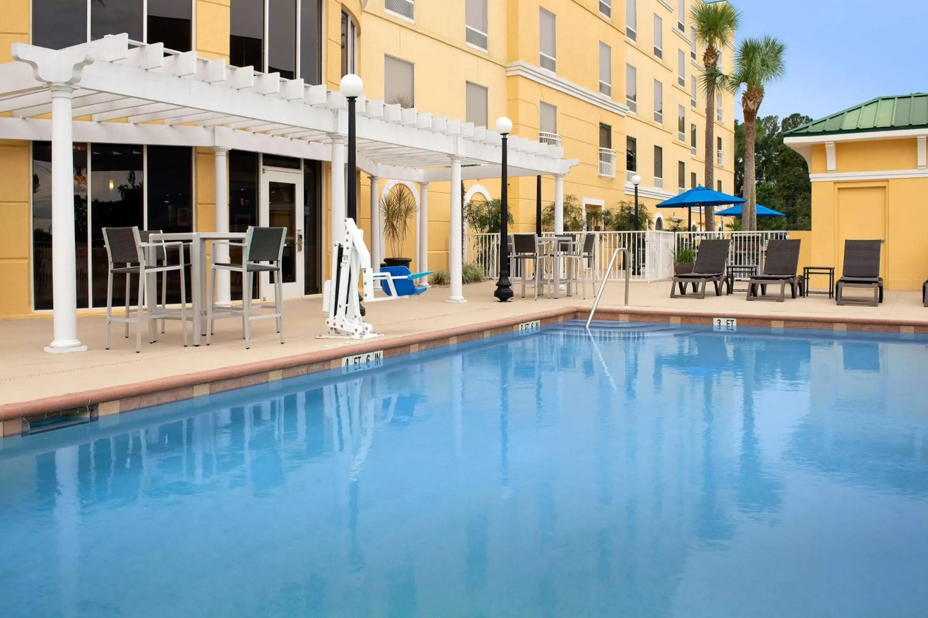 Pool view, Swimming Pool in Hampton Inn & Suites Lake City
