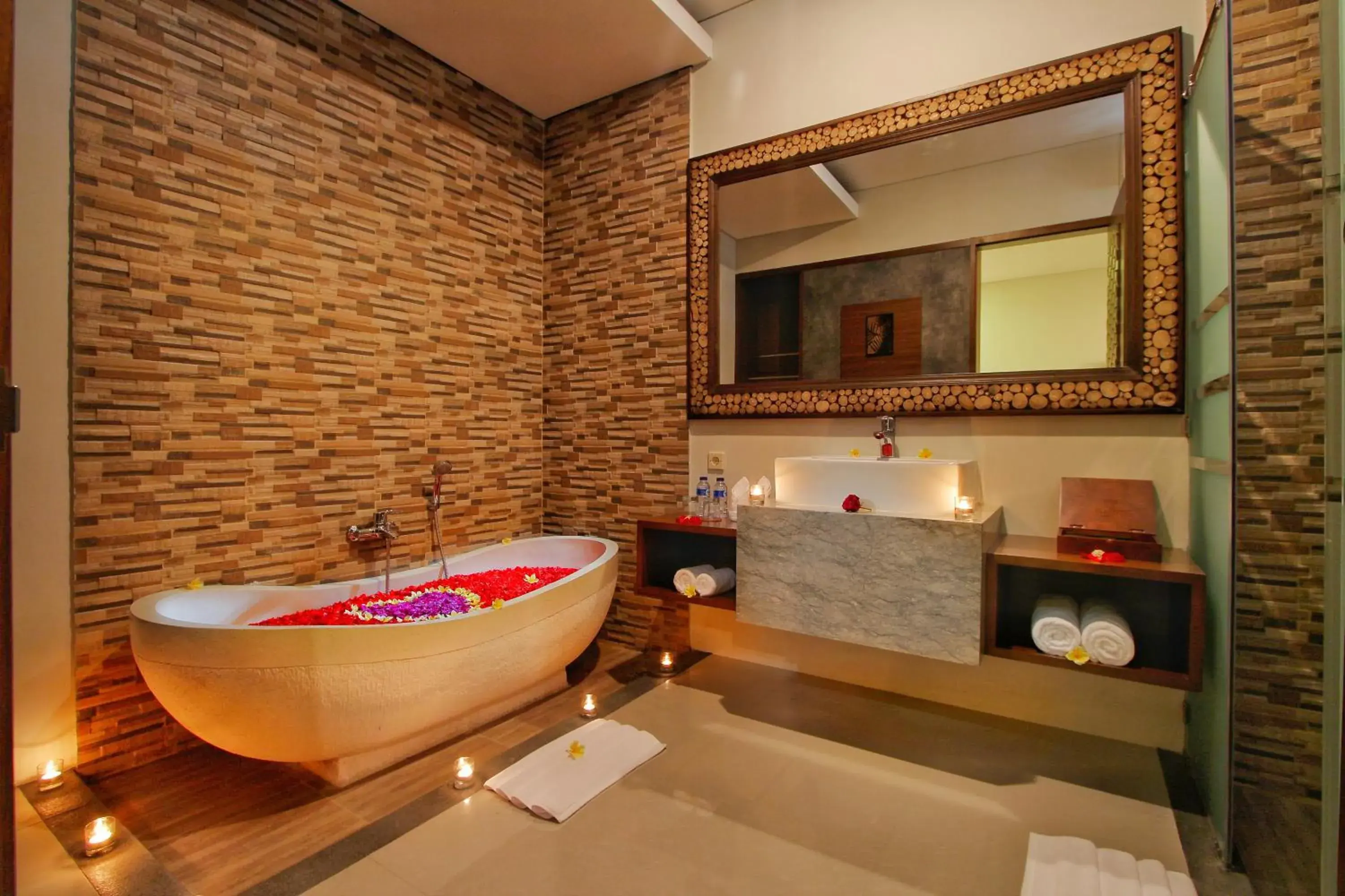 Bathroom in Maharaja Villas Bali - CHSE Certified