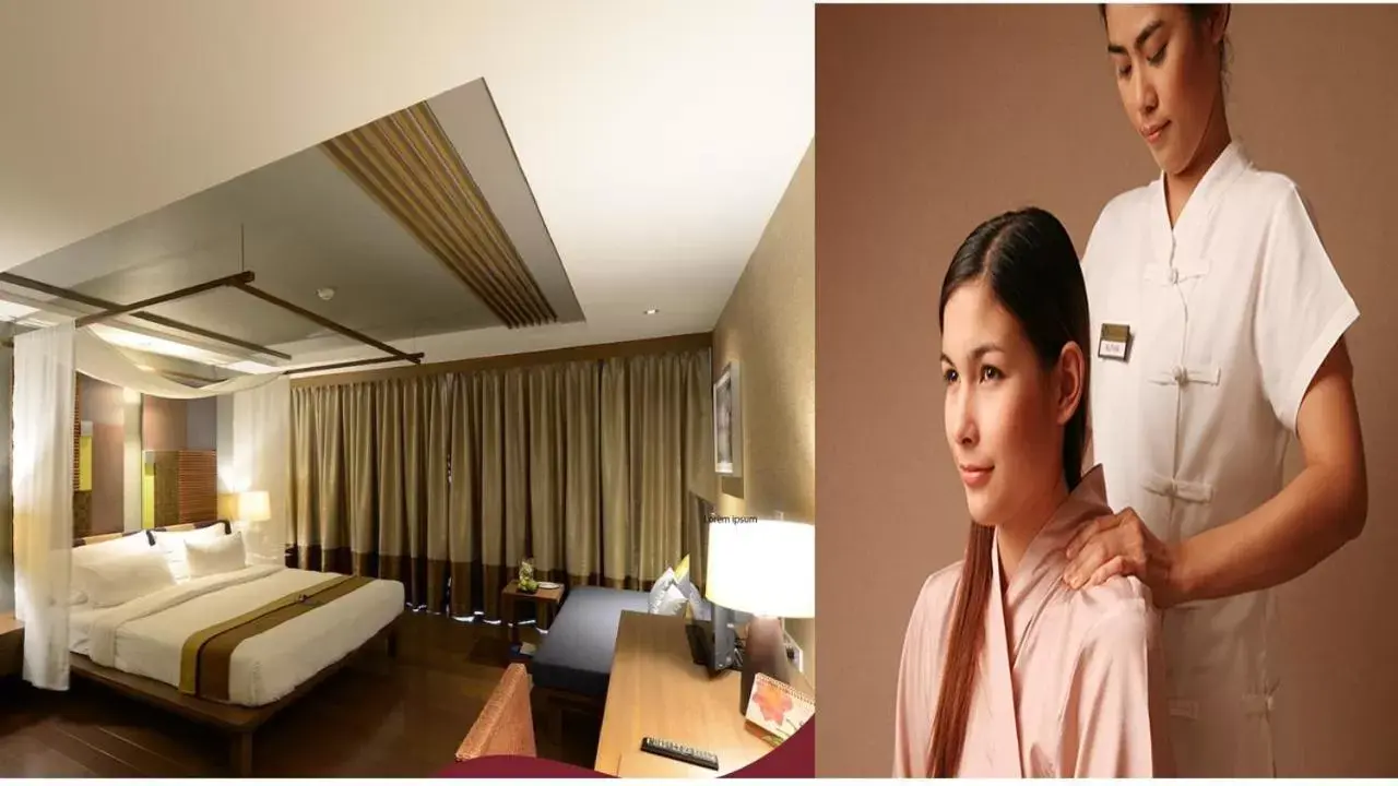 Bedroom in Rarin Jinda Wellness Spa Resort