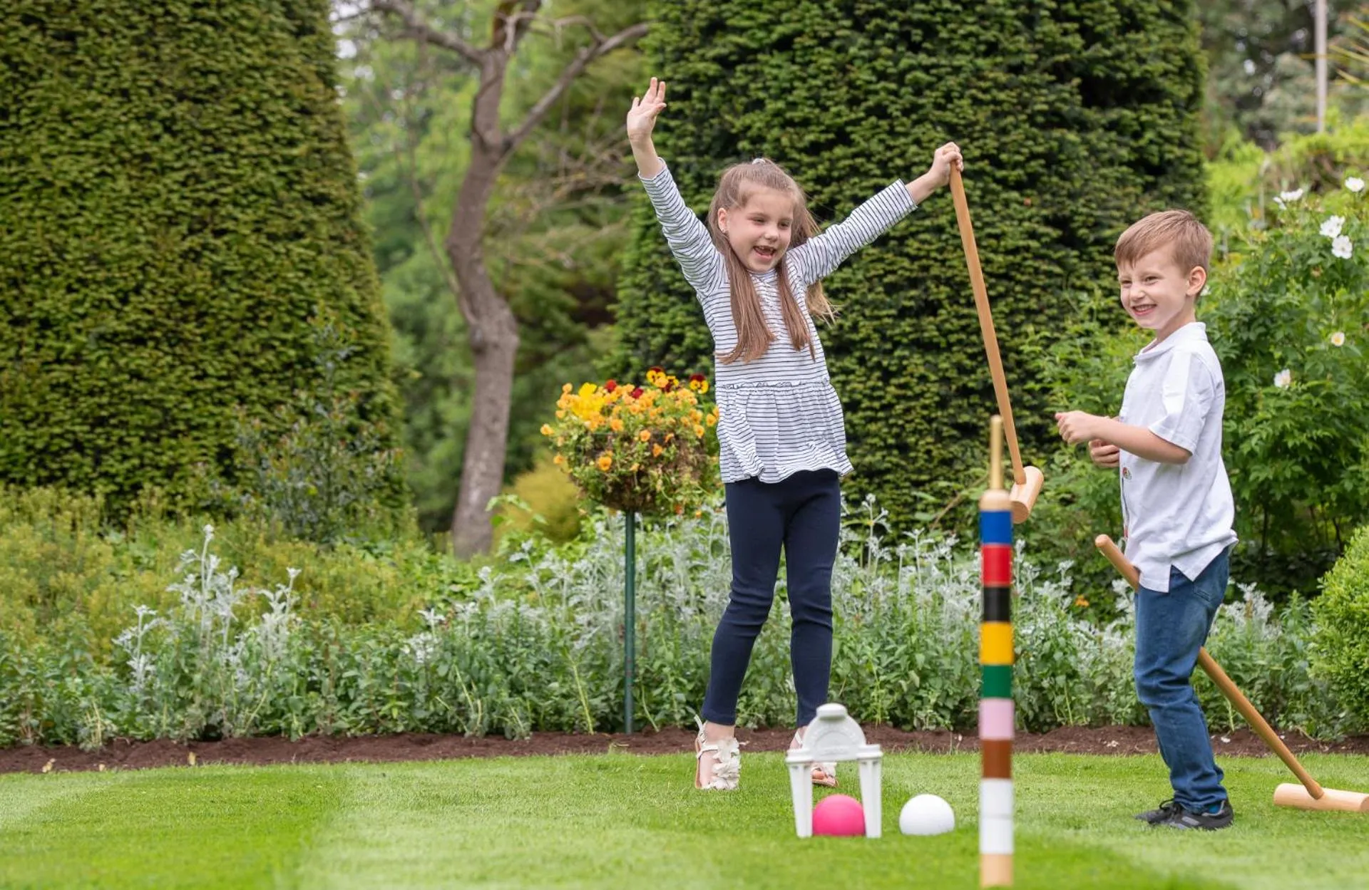 Garden in The Lygon Arms - an Iconic Luxury Hotel