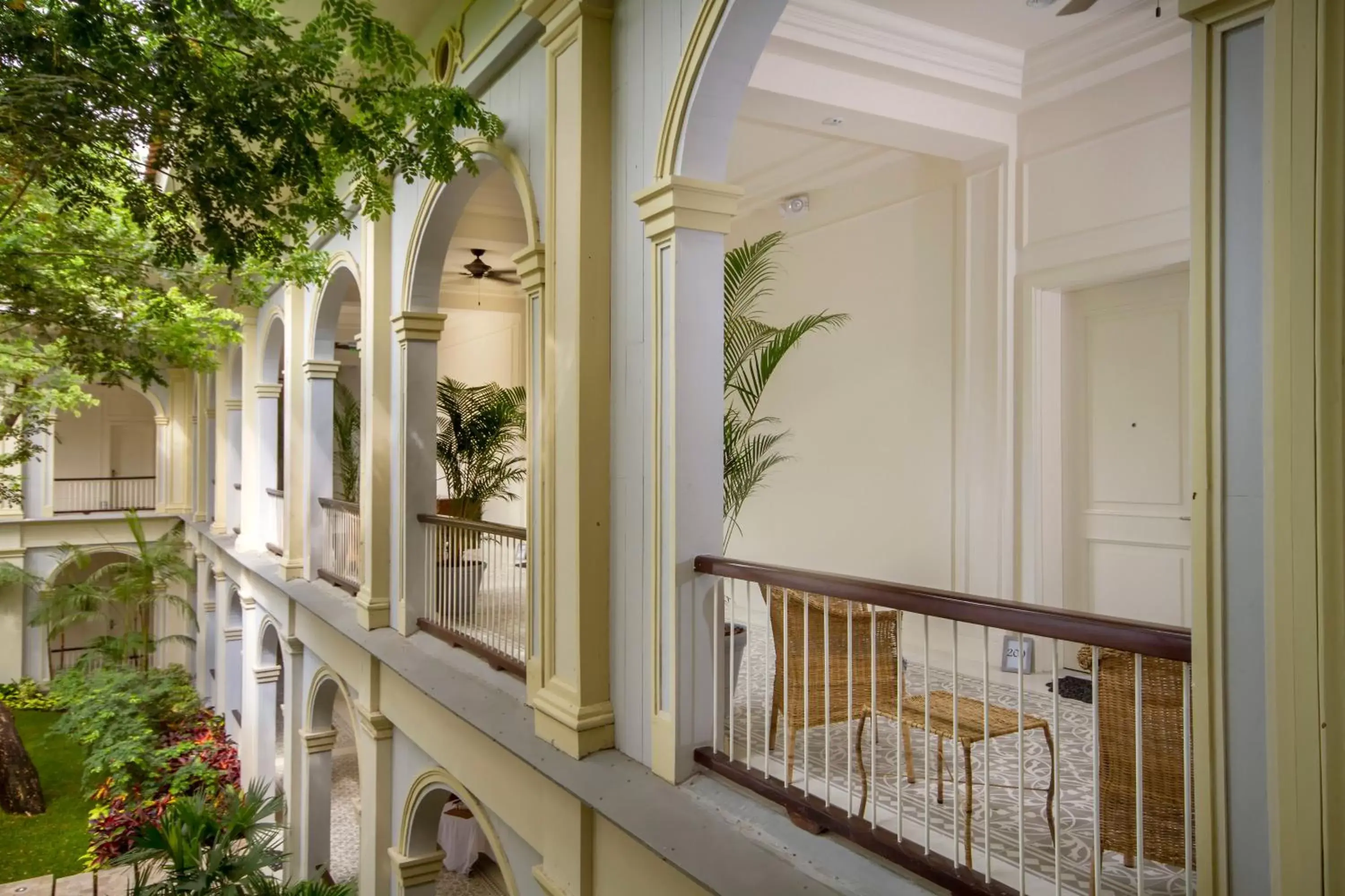Garden, Balcony/Terrace in Hotel del Parque