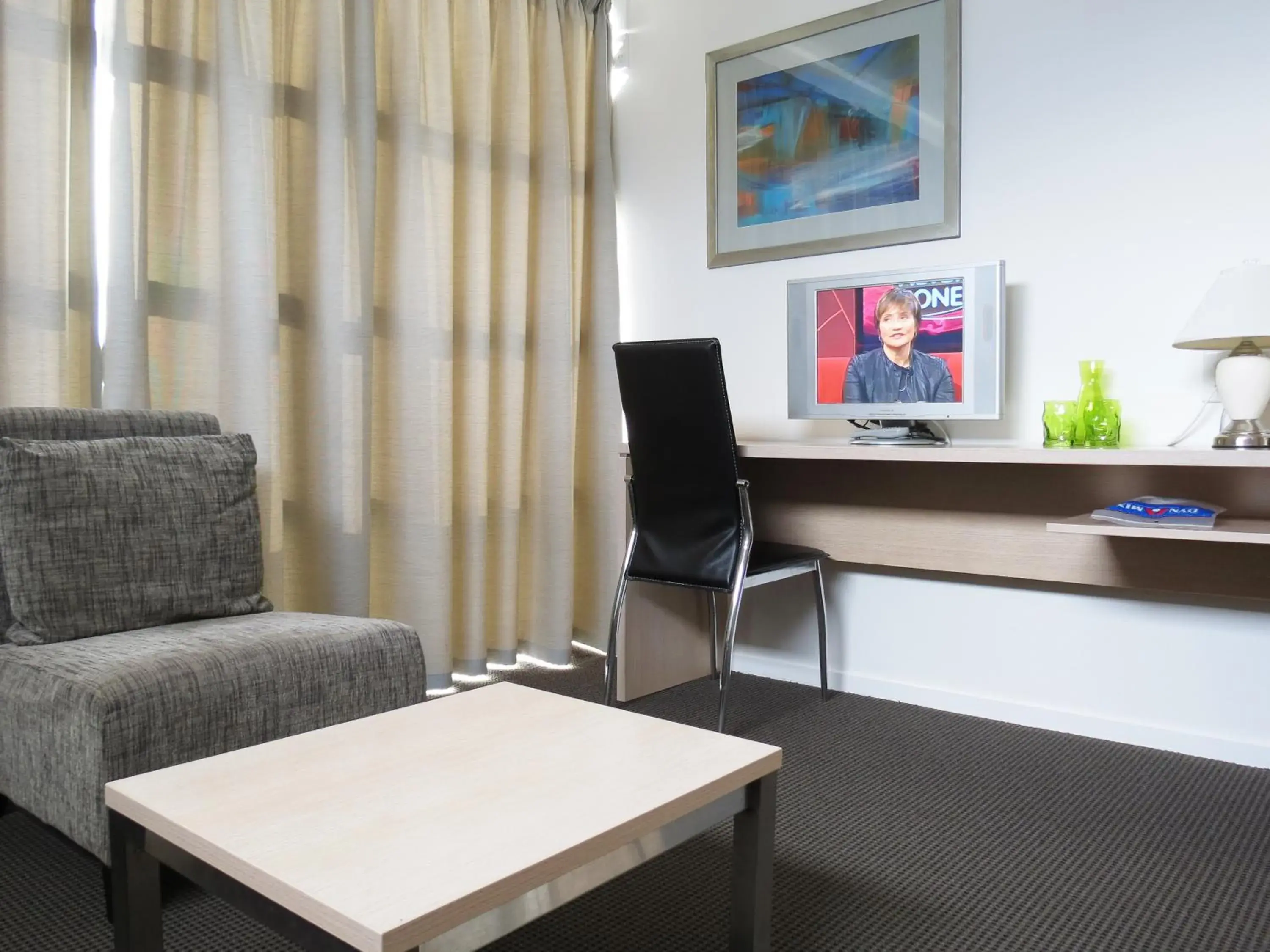 Living room, Seating Area in Tetra Serviced Apartments by Castle