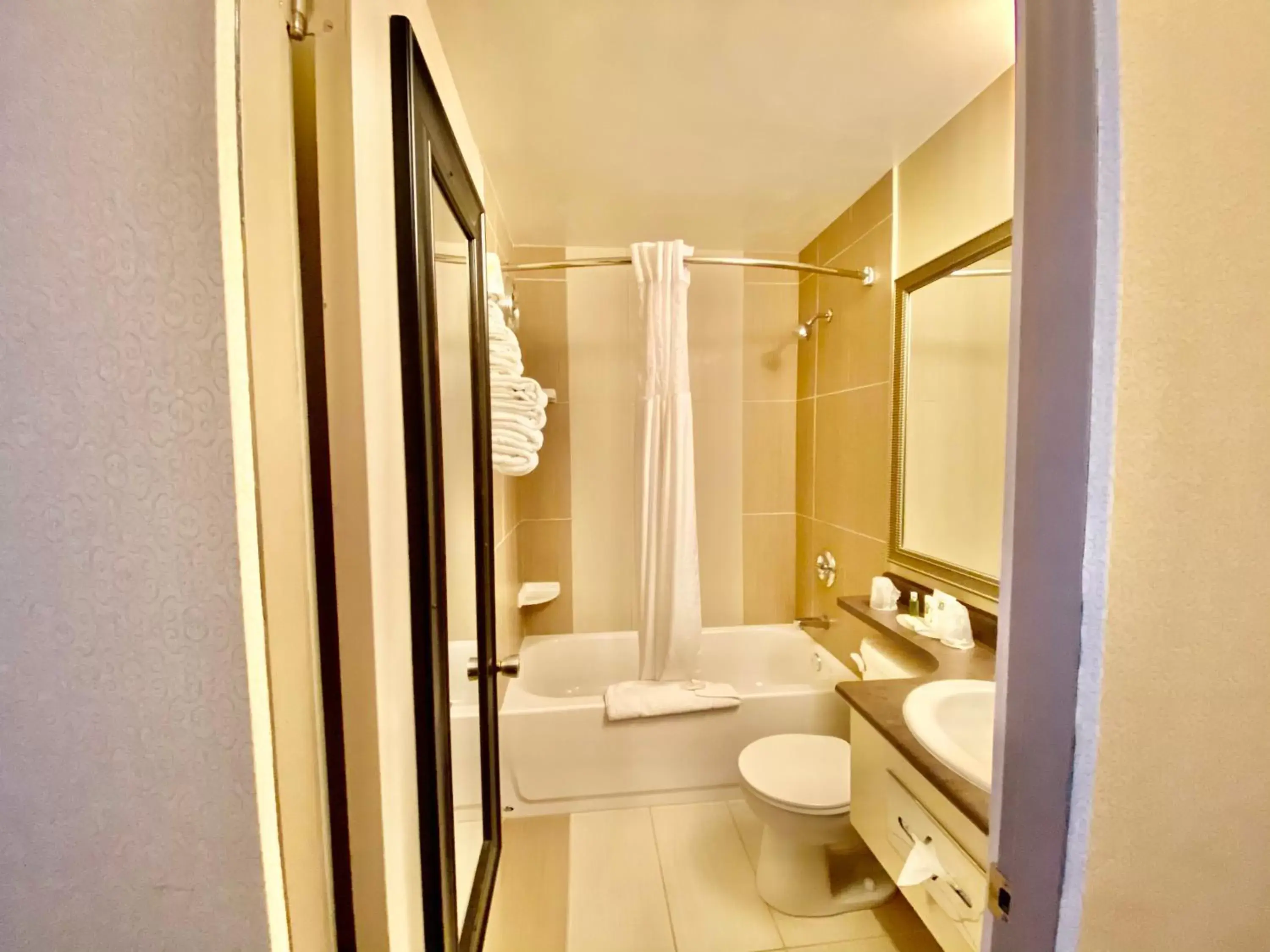 Bathroom in Ramada by Wyndham Whitecourt