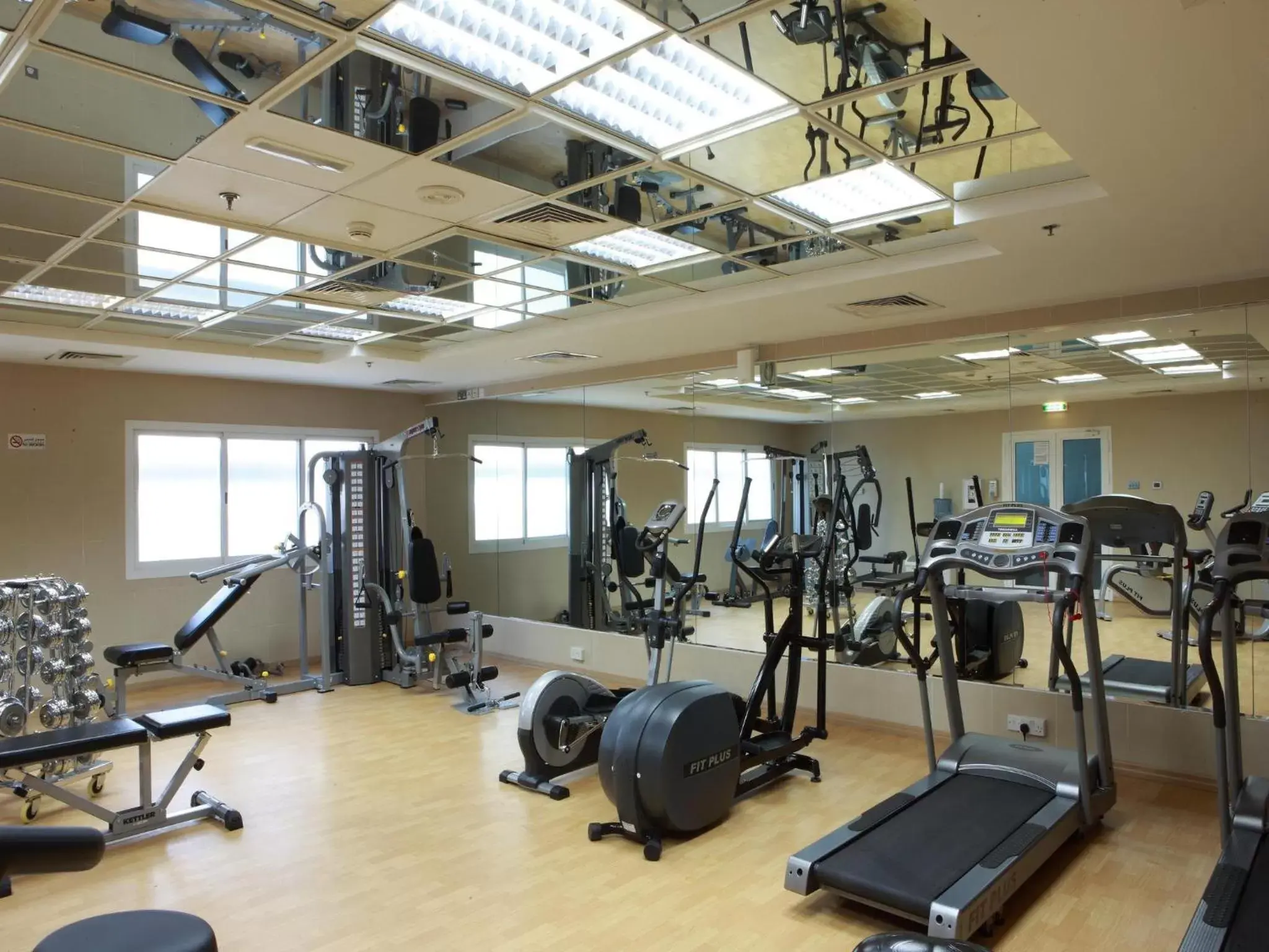 Fitness centre/facilities, Fitness Center/Facilities in Rose Garden Hotel Apartments - Al Barsha, Near Metro Station