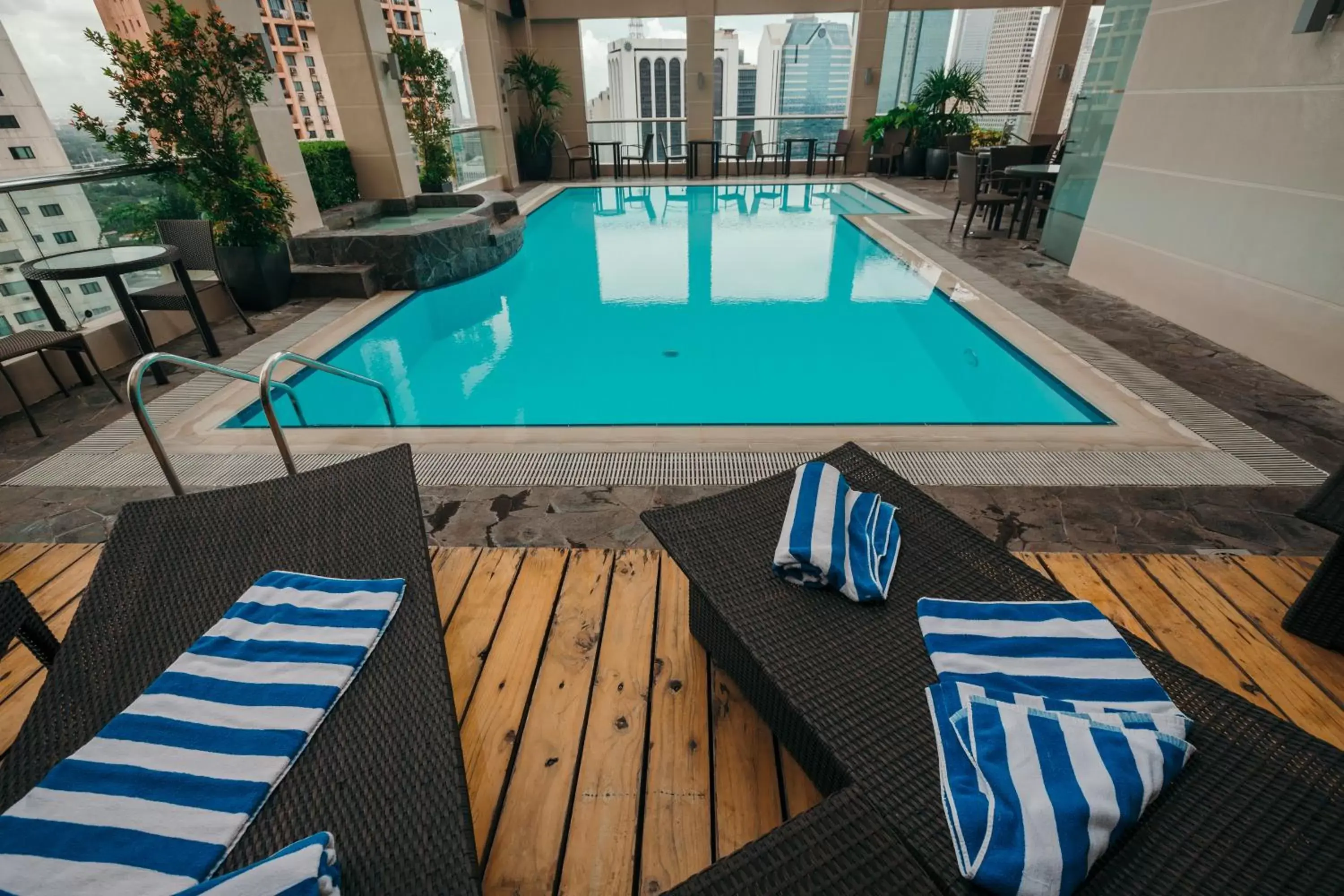 Swimming Pool in City Garden Hotel Makati