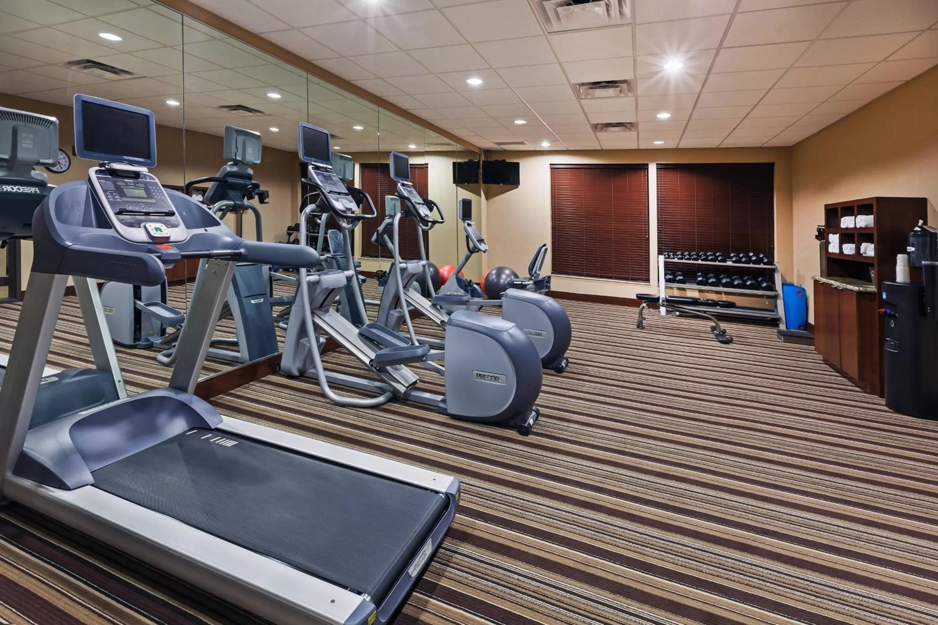 Fitness centre/facilities in Courtyard by Marriott Odessa
