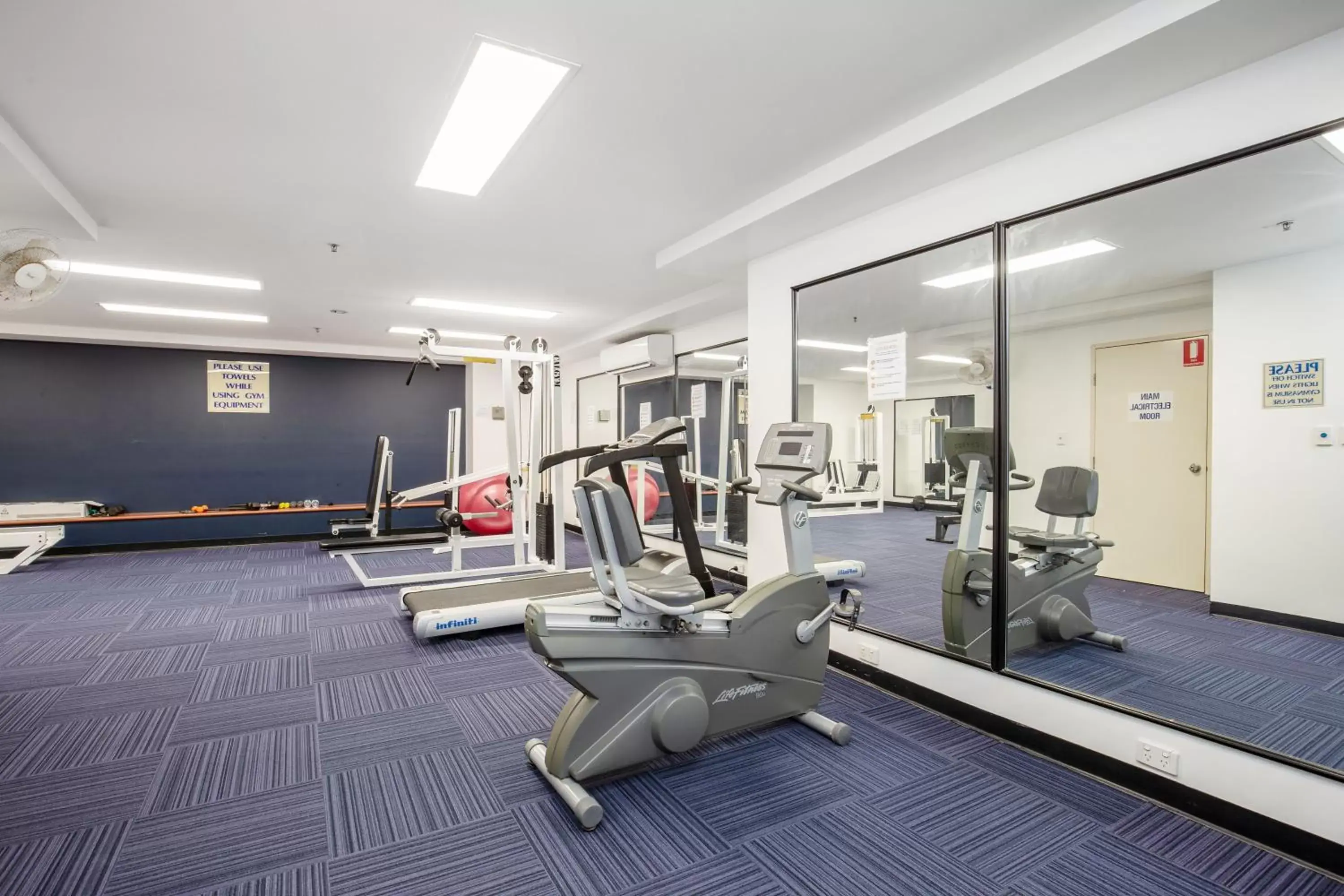 Fitness Center/Facilities in Pacific Plaza Apartments