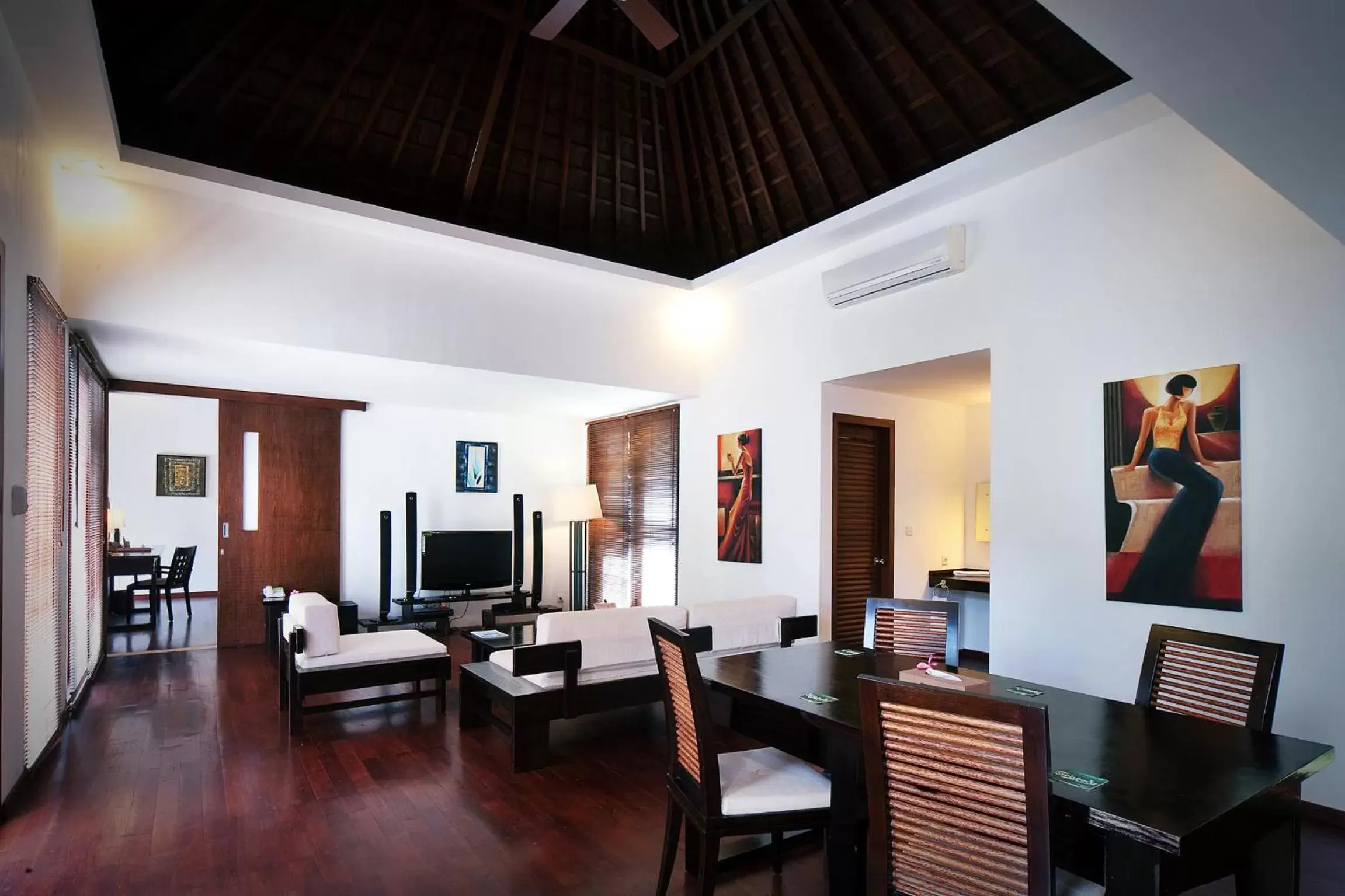 Living room in Kebun Villas & Resort