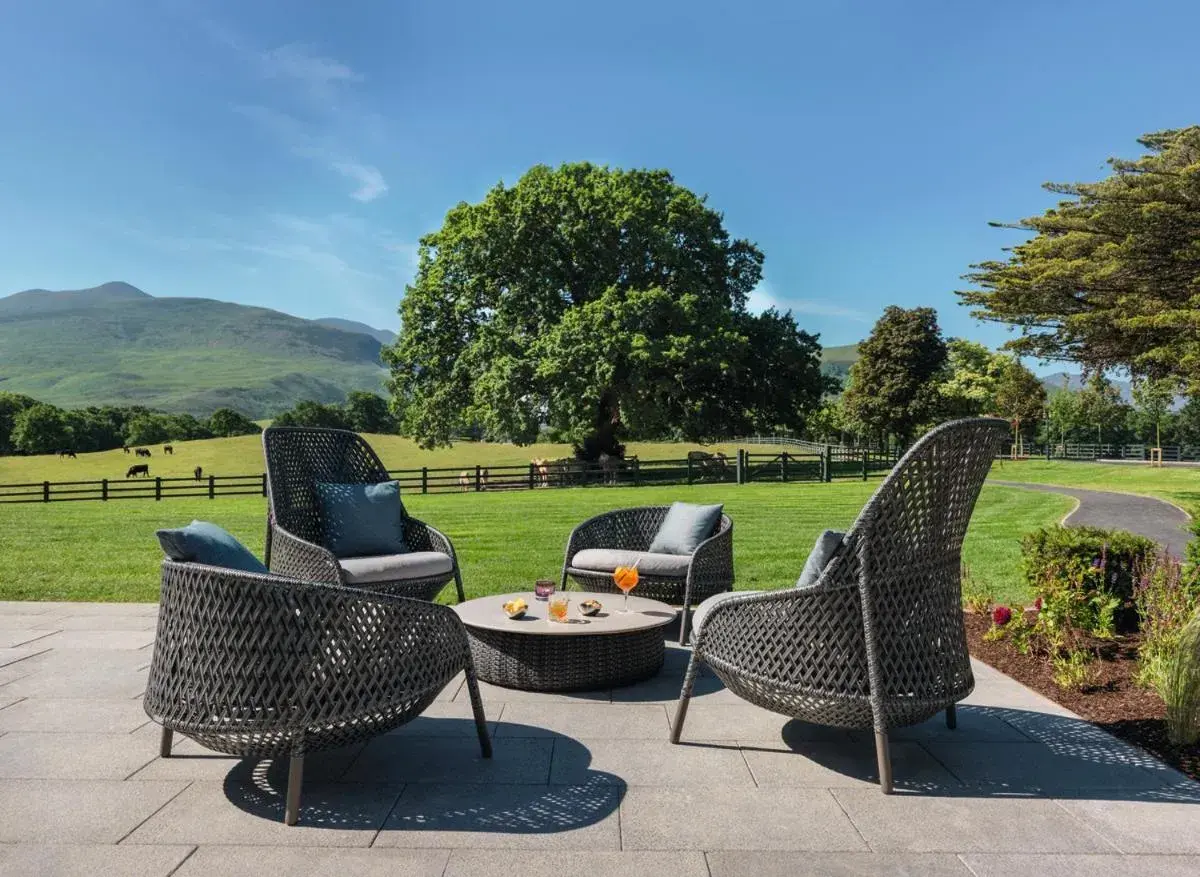 Patio in The Dunloe Hotel & Gardens