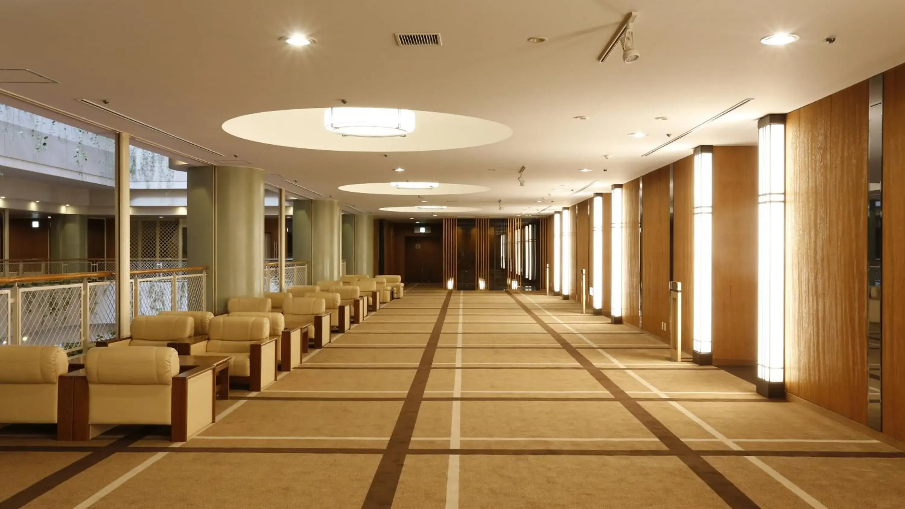 Lobby or reception in Aki Grand Hotel