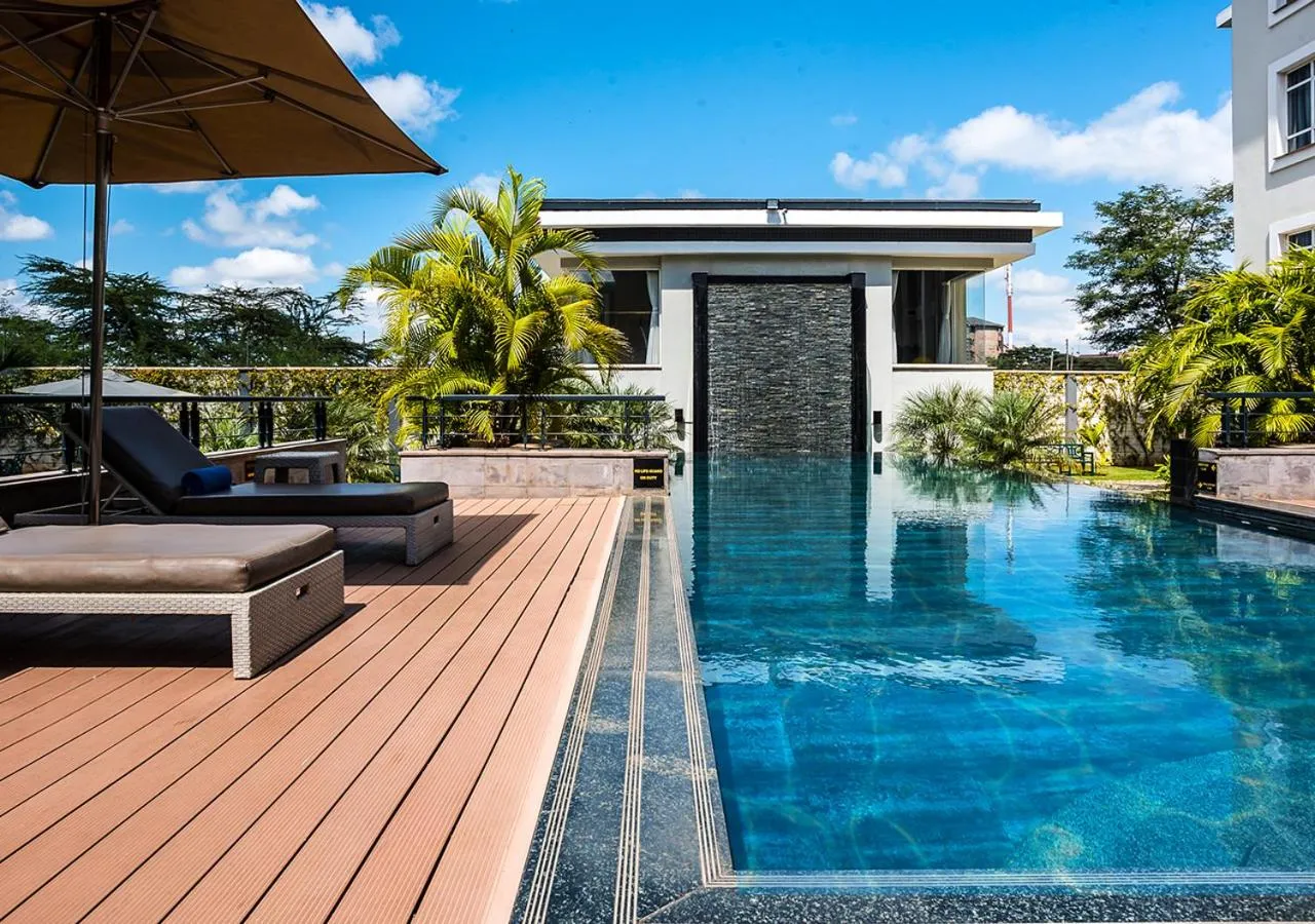 Swimming pool in Eka Hotel Nairobi