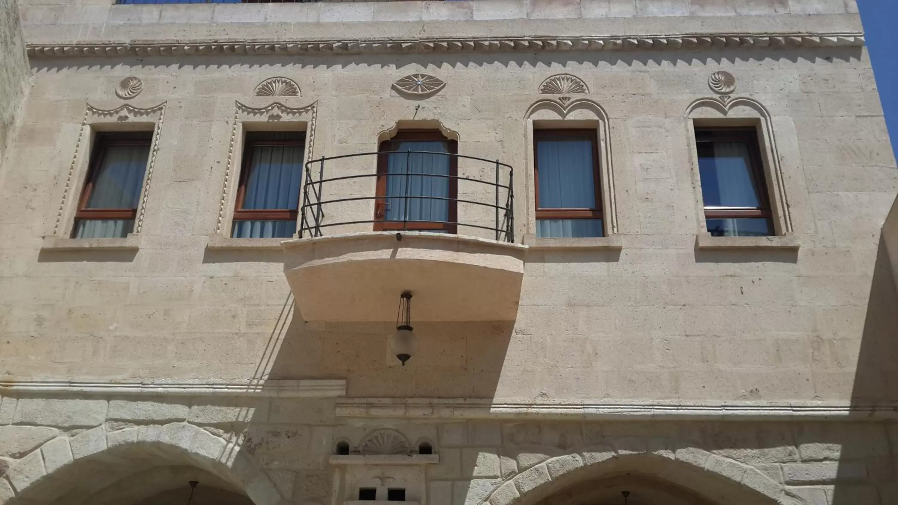 Facade/entrance, Property Building in Osmanbey Cave House