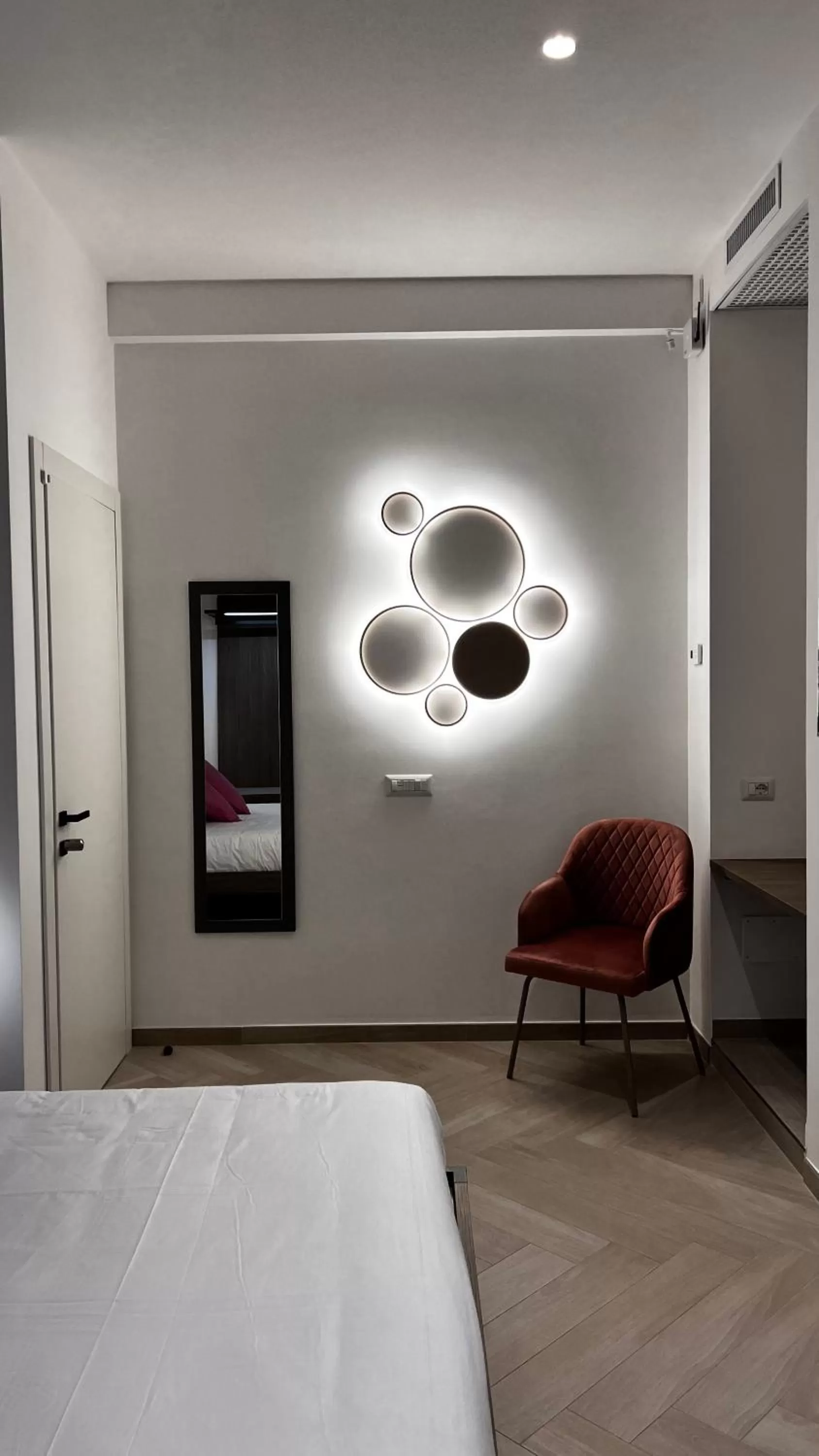 Decorative detail, Bed in Patriziella 4 Rooms