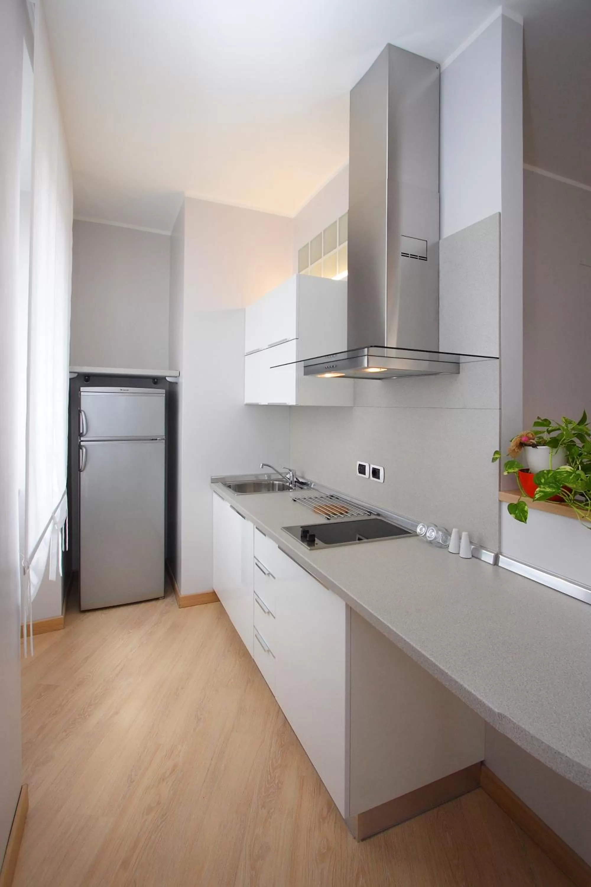 Kitchen or kitchenette in Hotel Roma