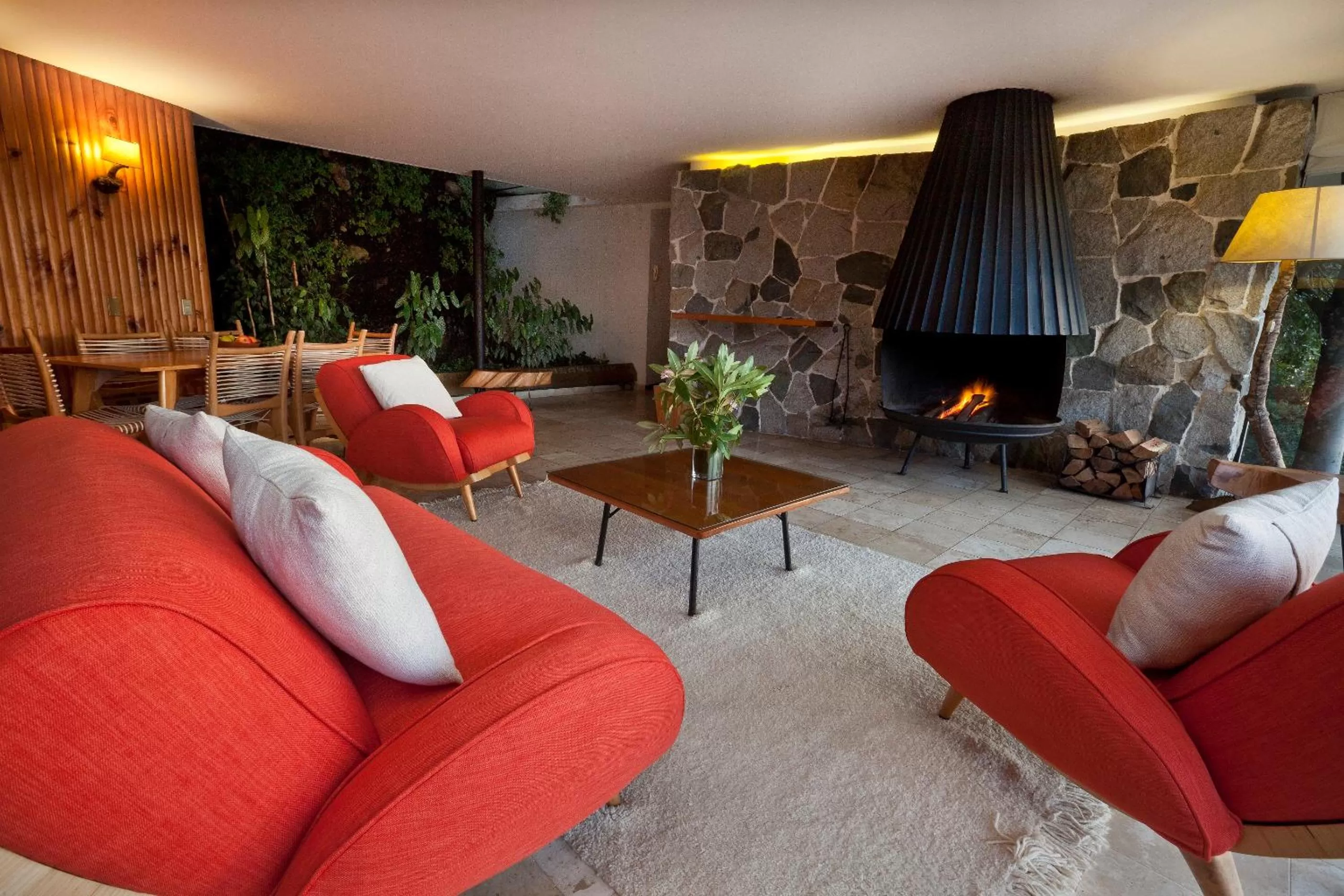 Living room in Hotel Antumalal