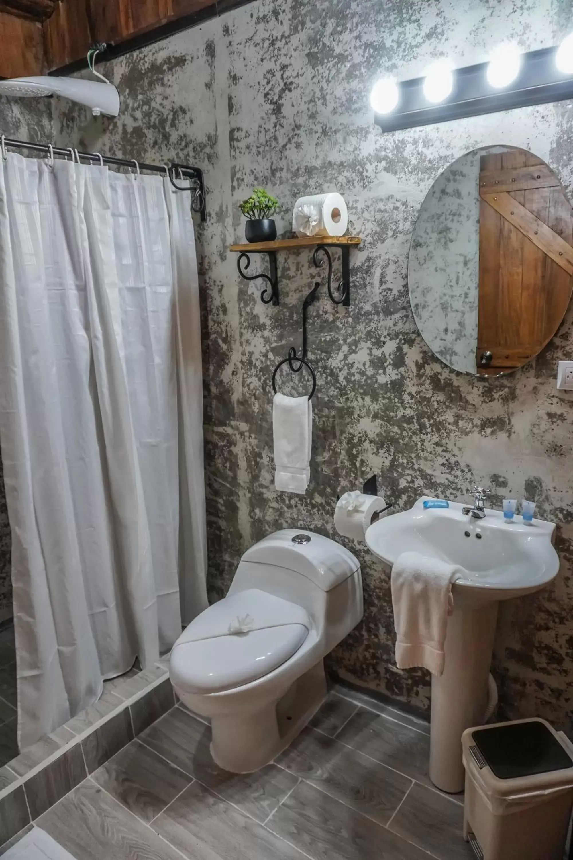 Bathroom in Casona Rústica & Bungalow