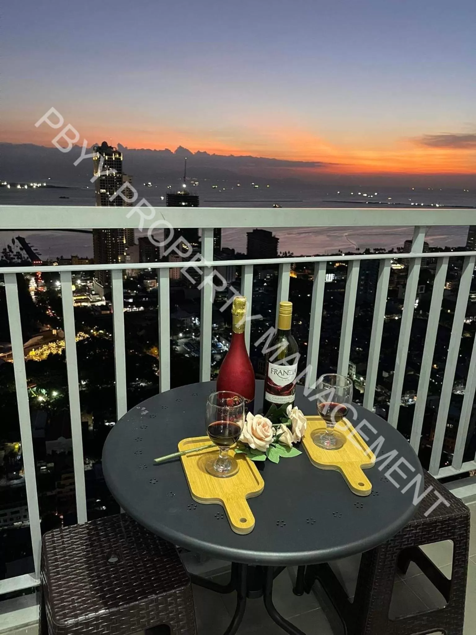 Sunset in Green Residences Staycation by PBYY