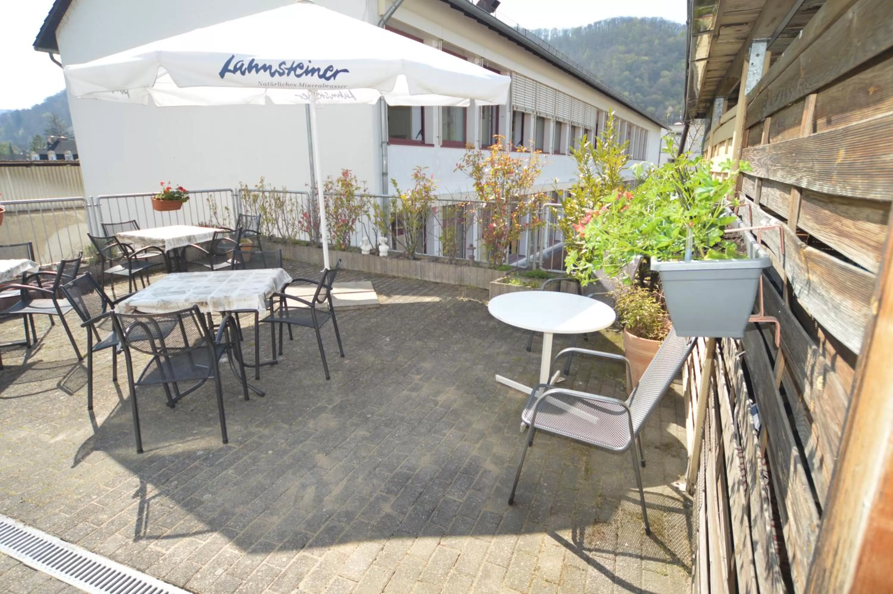 Patio in Aktivhotel Alter Kaiser