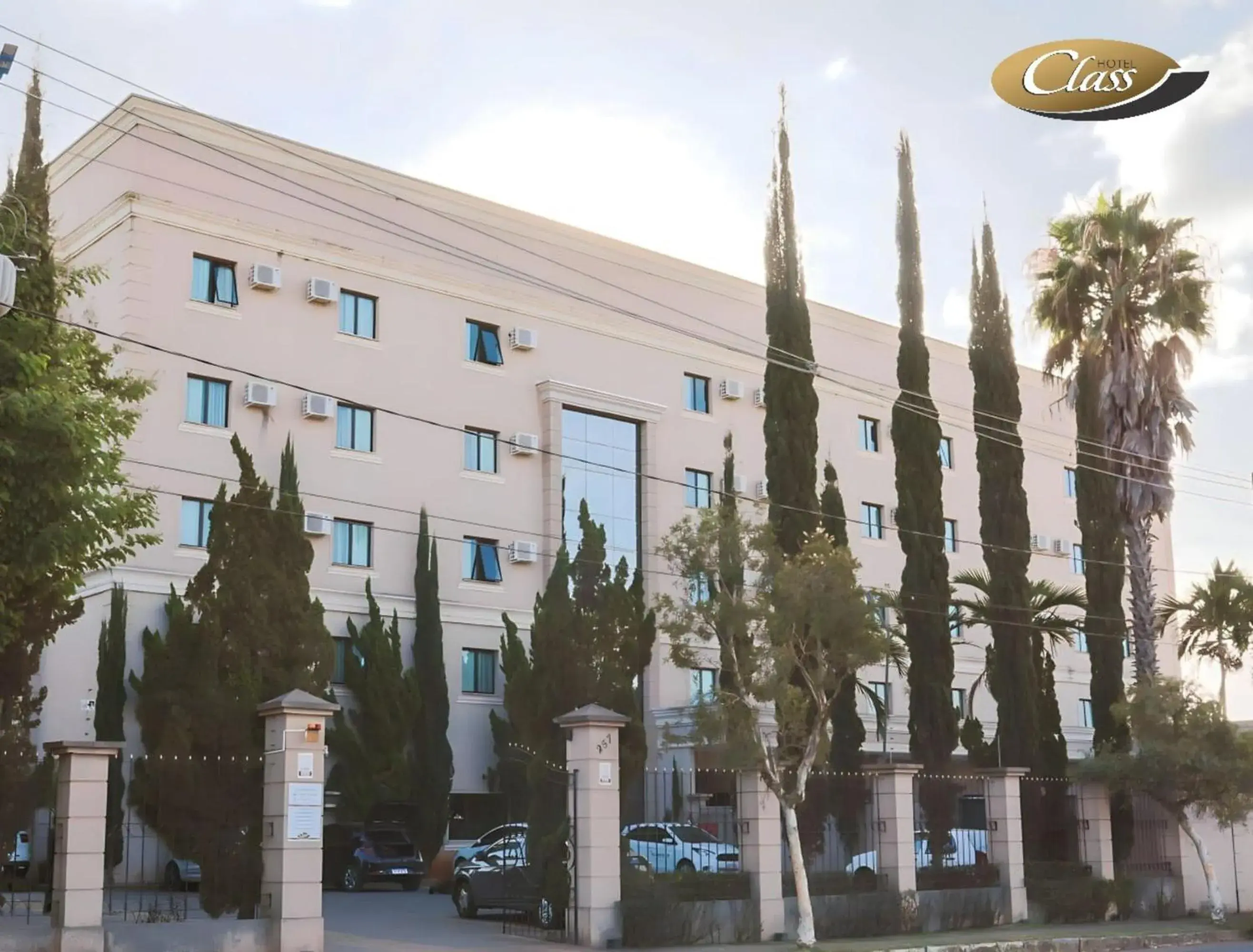 Property building in Class Hotel Alfenas Property building in Class Hotel Alfenas