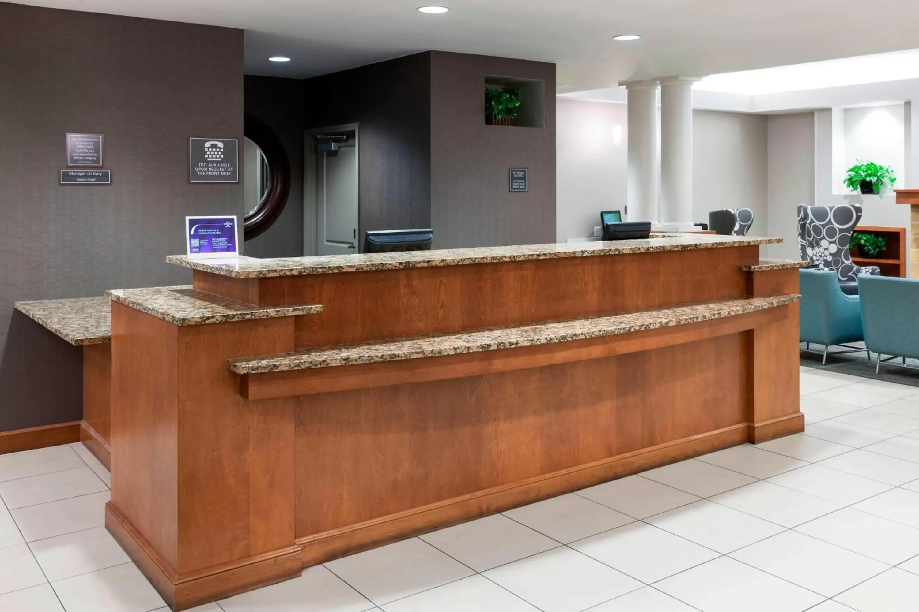 Lobby or reception, Lobby/Reception in Residence Inn by Marriott Chicago Lake Forest/Mettawa