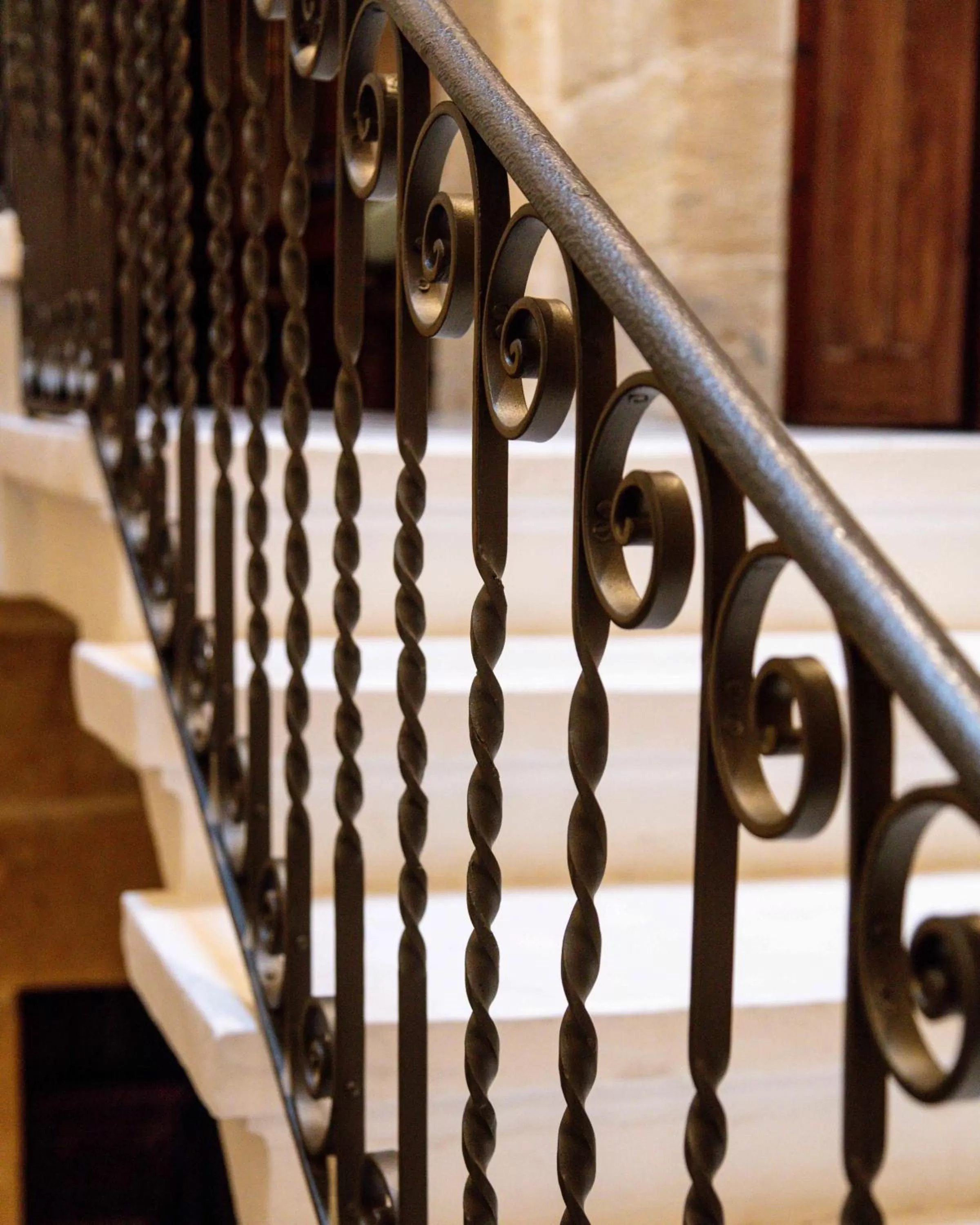 Decorative detail in The 3Cities Auberge