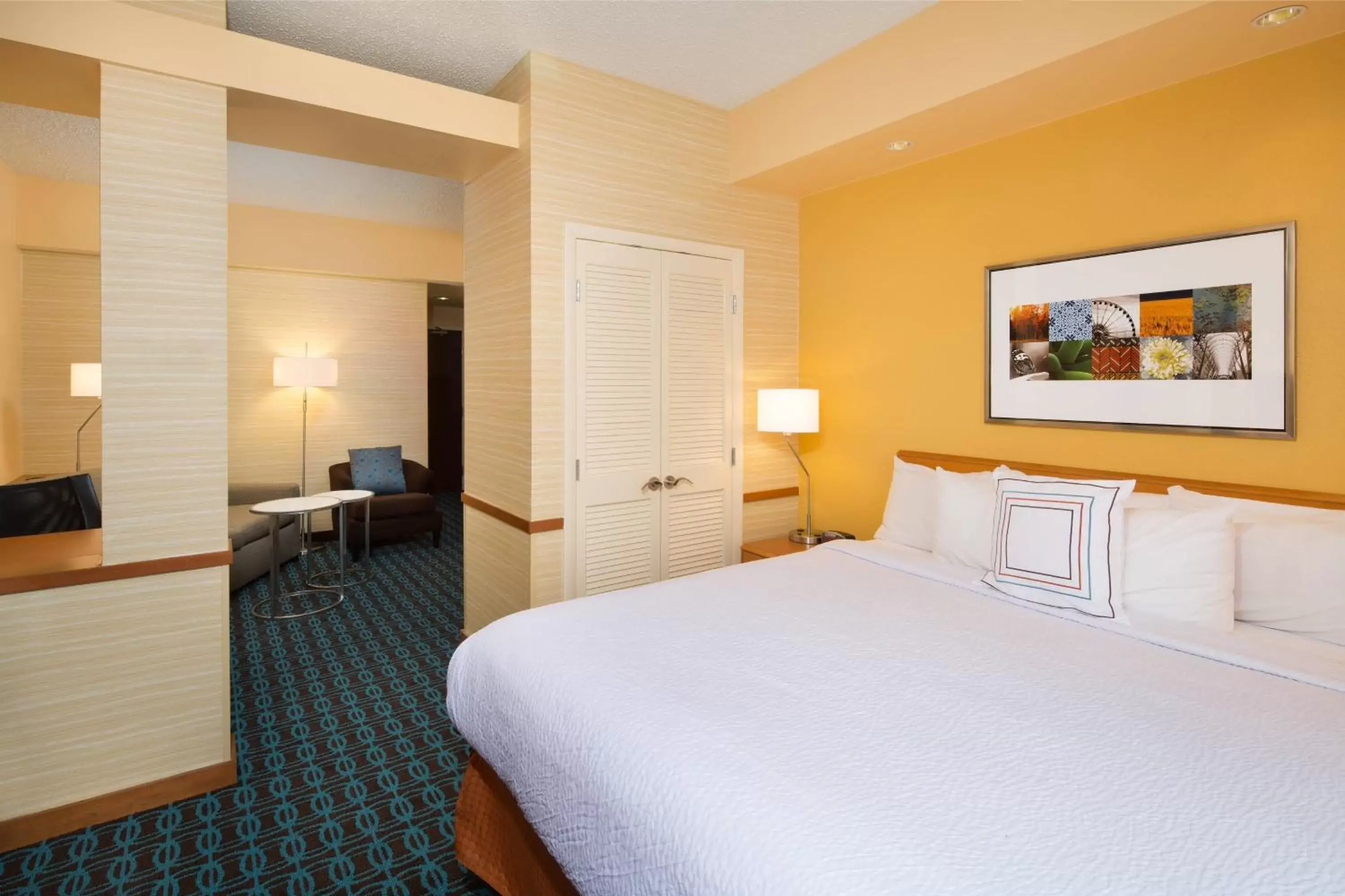 Bedroom, Bed in Fairfield Inn & Suites by Marriott San Antonio Airport/North Star Mall