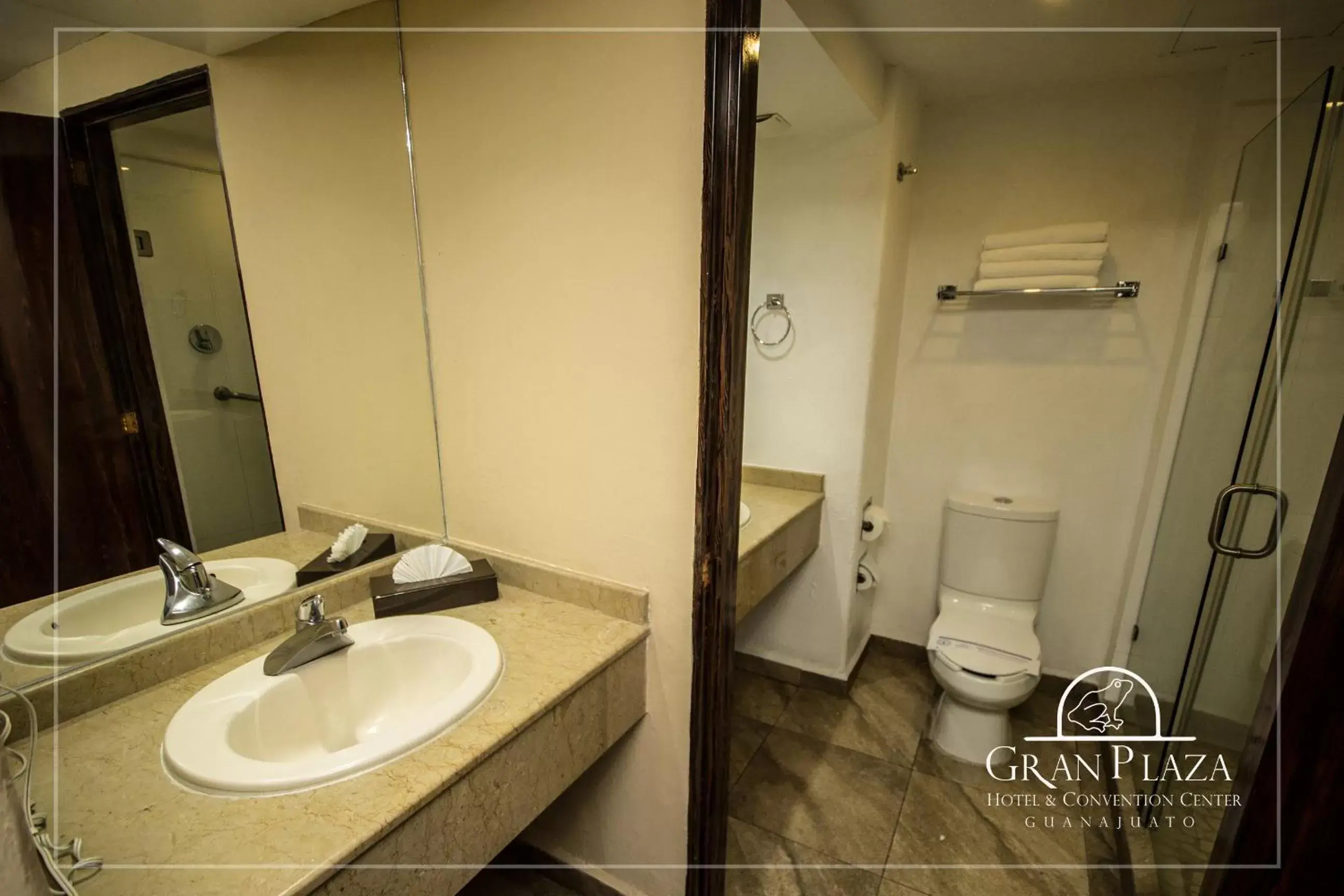 Bathroom in Hotel Gran Plaza & Convention Center Bathroom in Hotel Gran Plaza & Convention Center