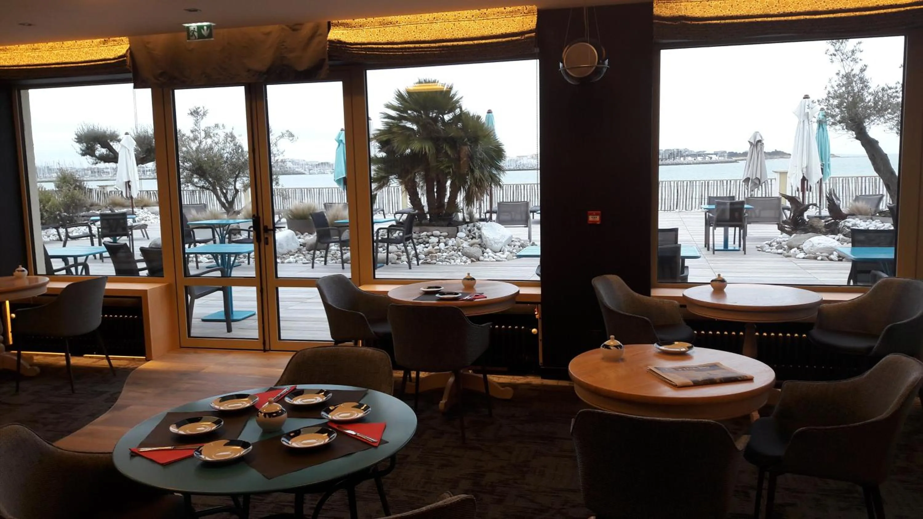 Sea view in Hôtel Les Brises