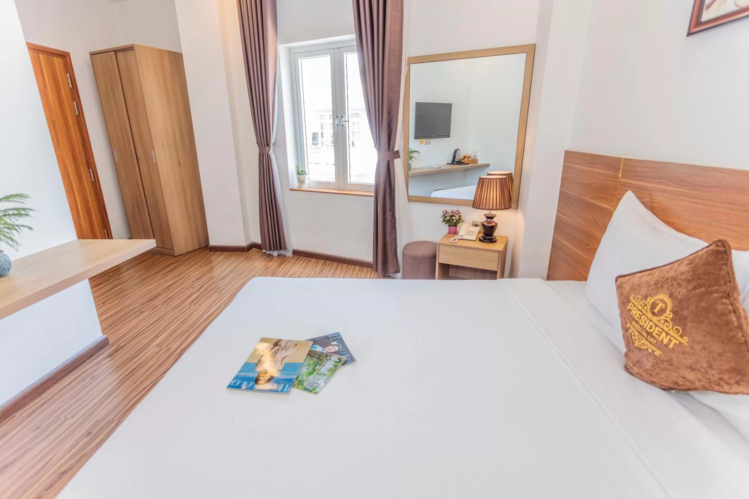 Bed in President Hotel