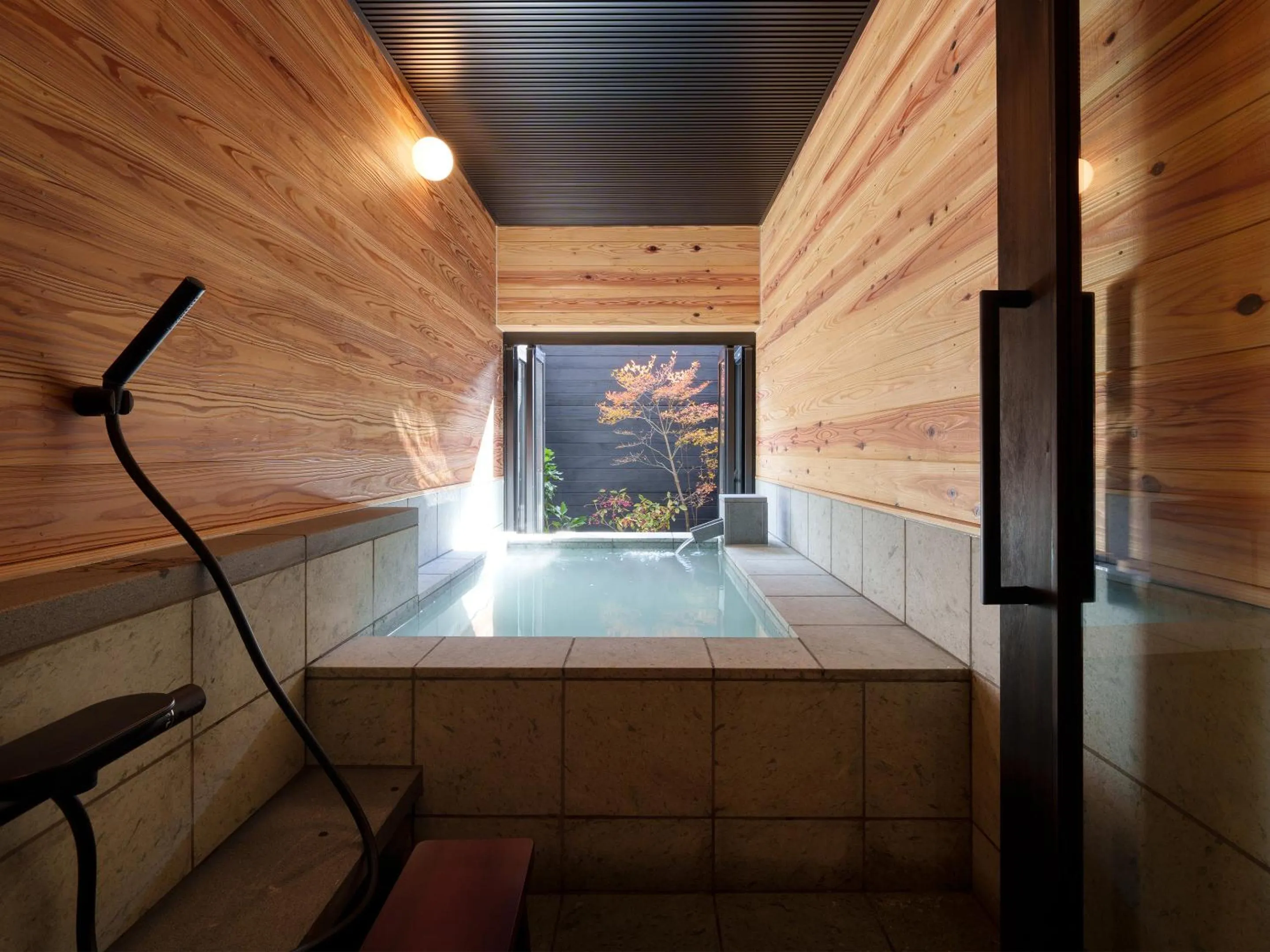 Hot Spring Bath in Unzen Miyazaki Ryokan