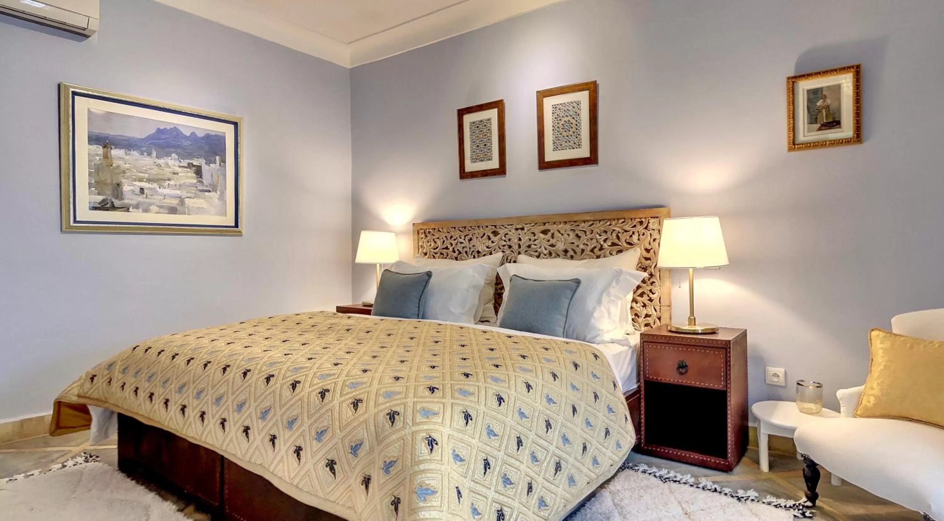 Bedroom, Bed in Riad Dar Chacha