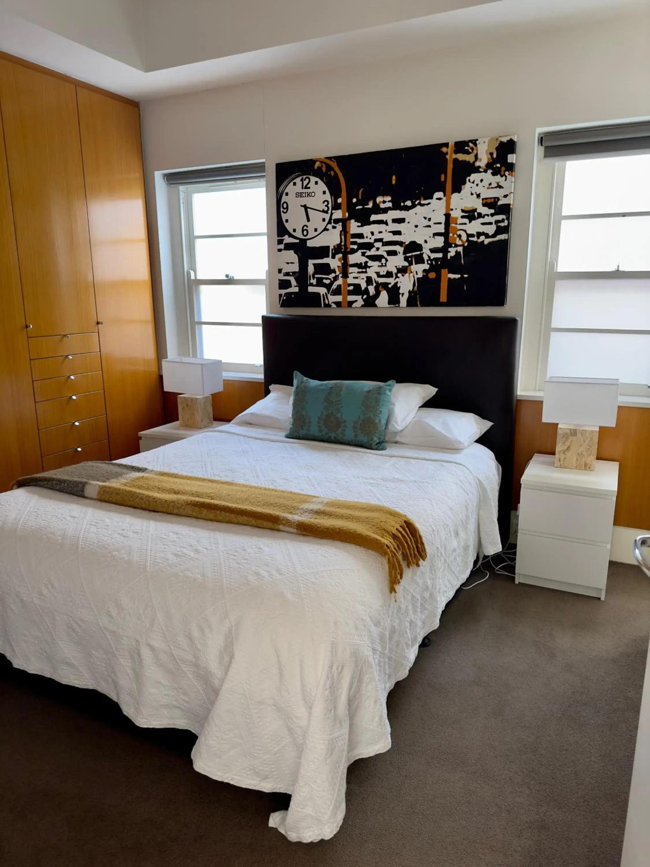 Bedroom, Bed in Captains Retreat Apartments and Cottages