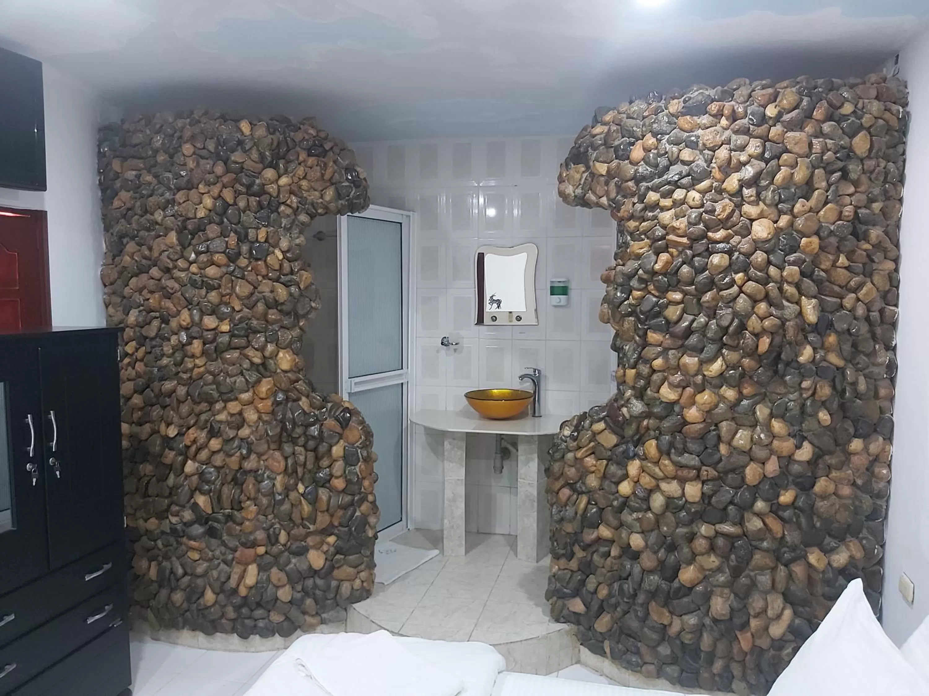 Bathroom in Eco-Hotel Villa Elina