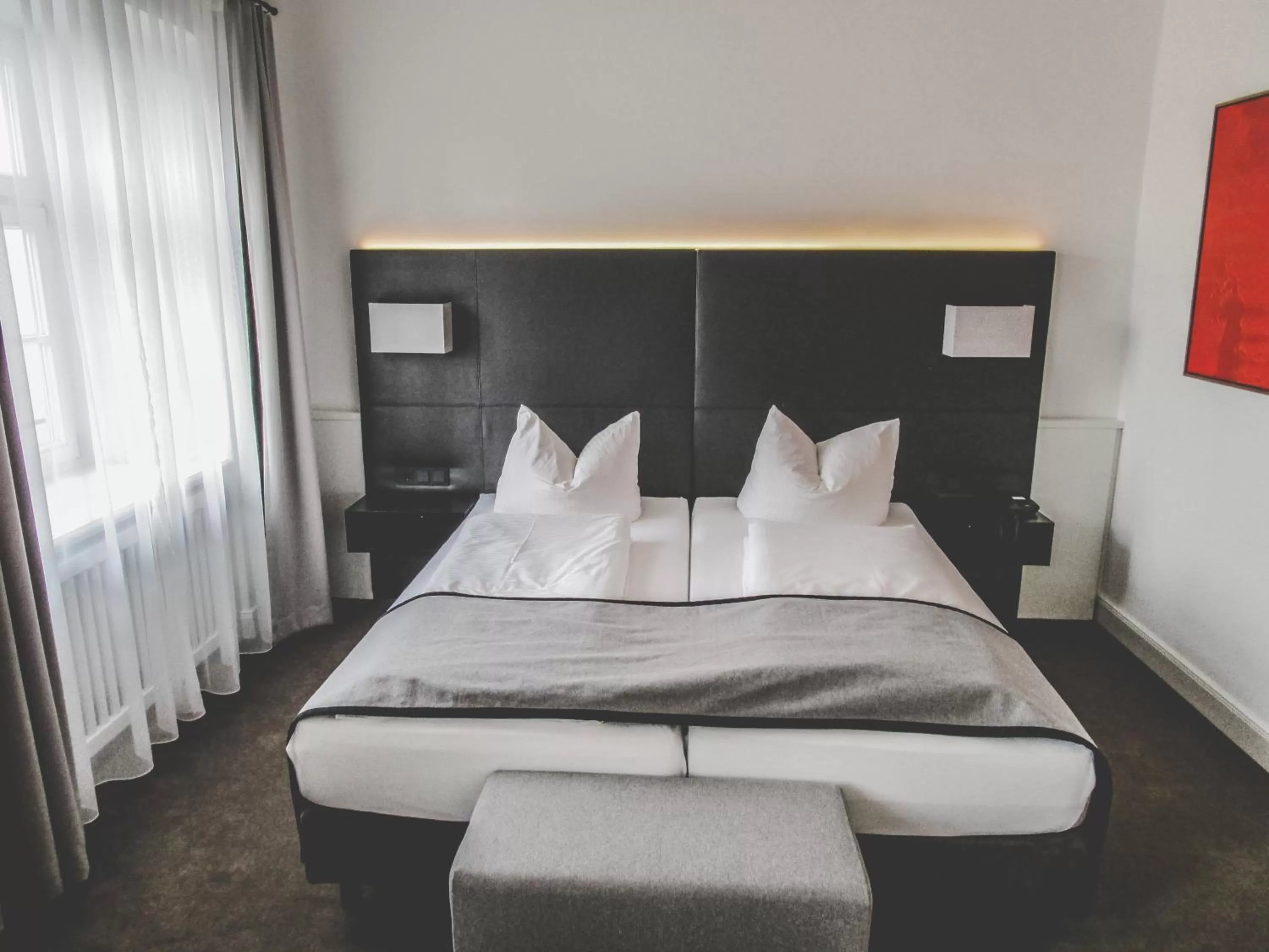 Bed in Hotel Münchner Hof