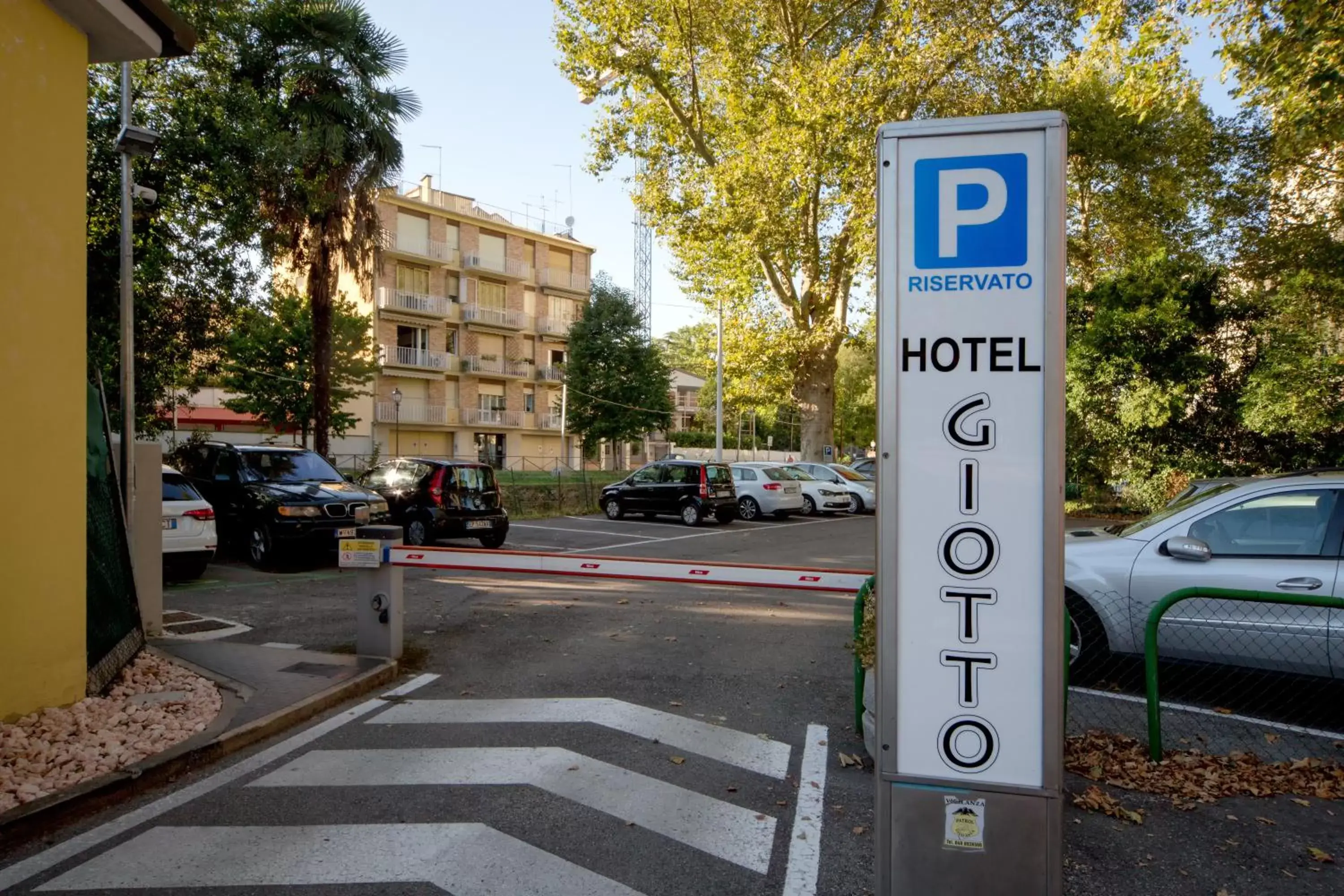 Parking in Hotel Giotto