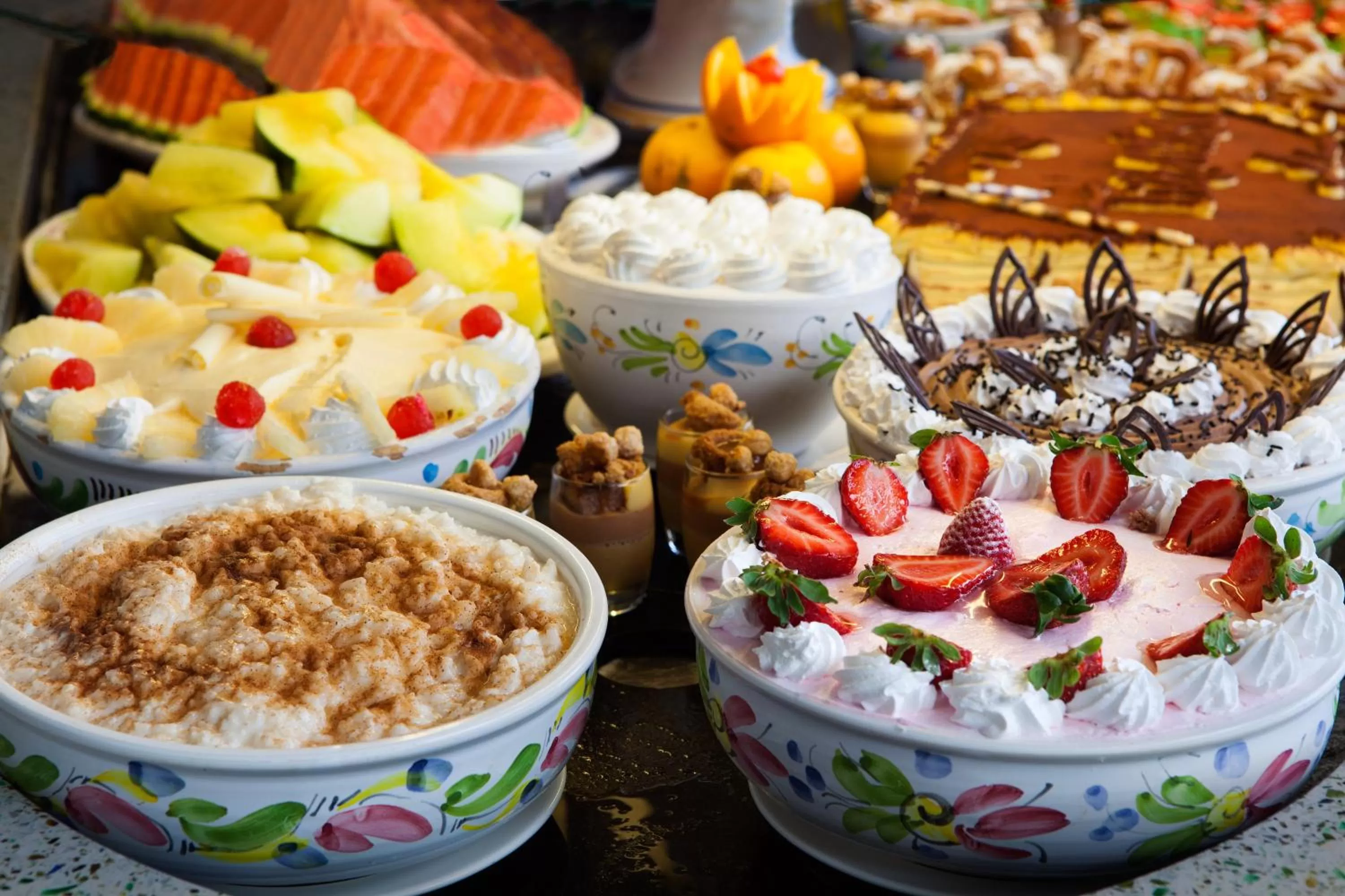 Food close-up in Seaside Sandy Beach