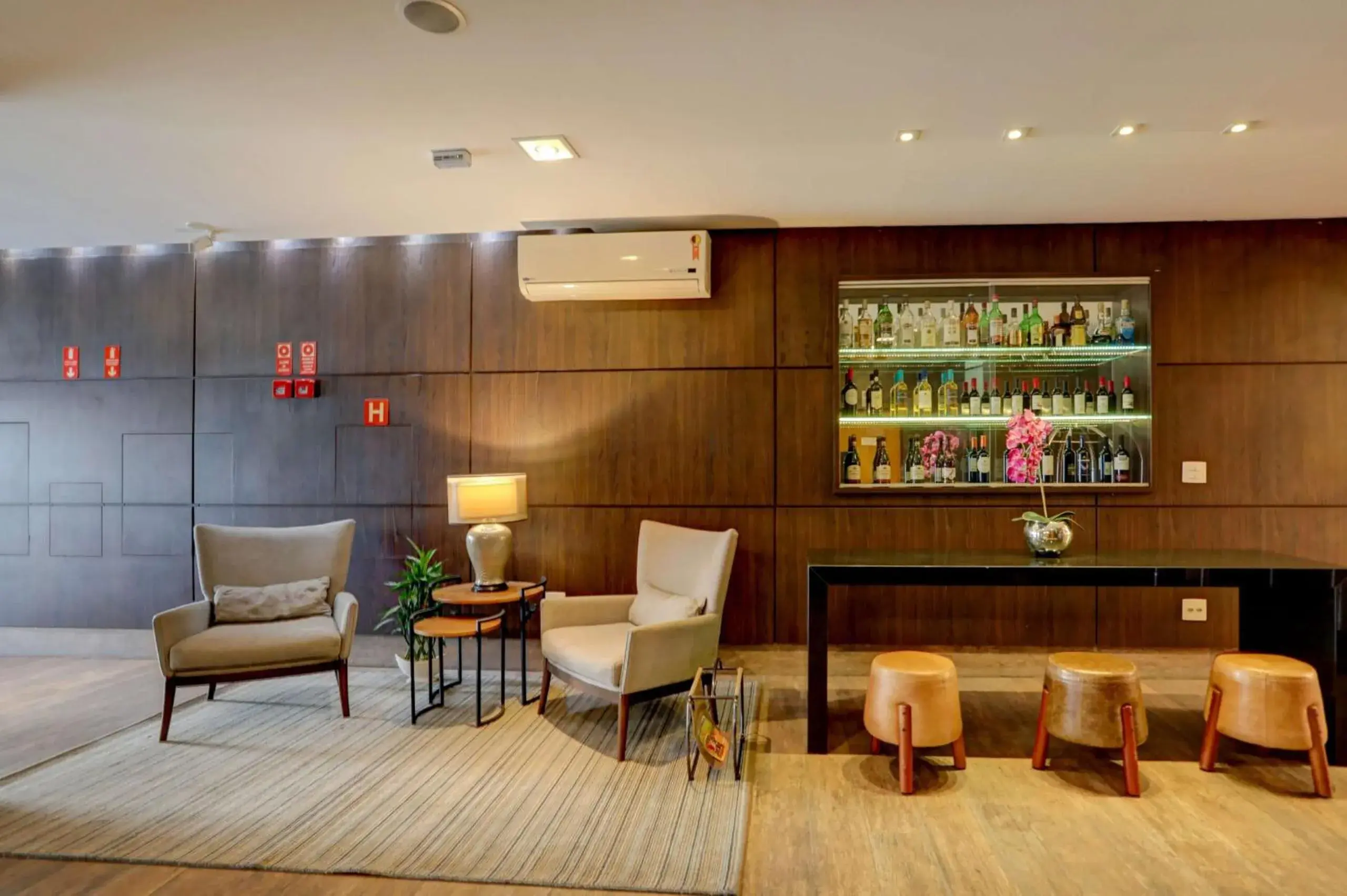 Living room, Lounge/Bar in Cordilheira Hotel