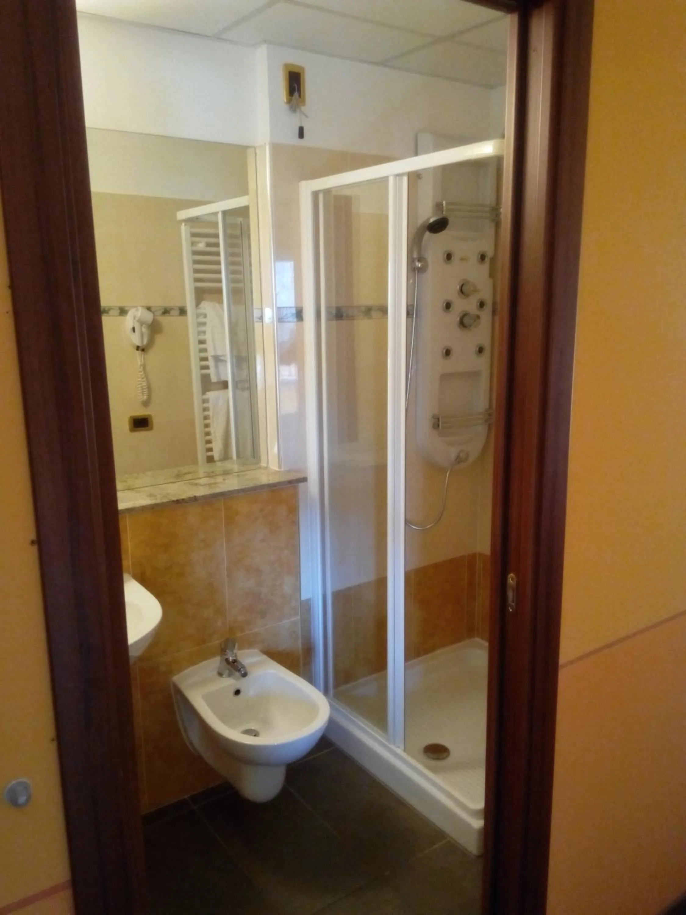 Shower in Hotel Azalea